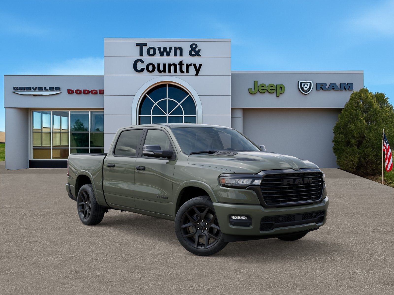 2026 RAM Ram 1500 RAM 1500 LARAMIE CREW CAB 4X4 5'7' BOX