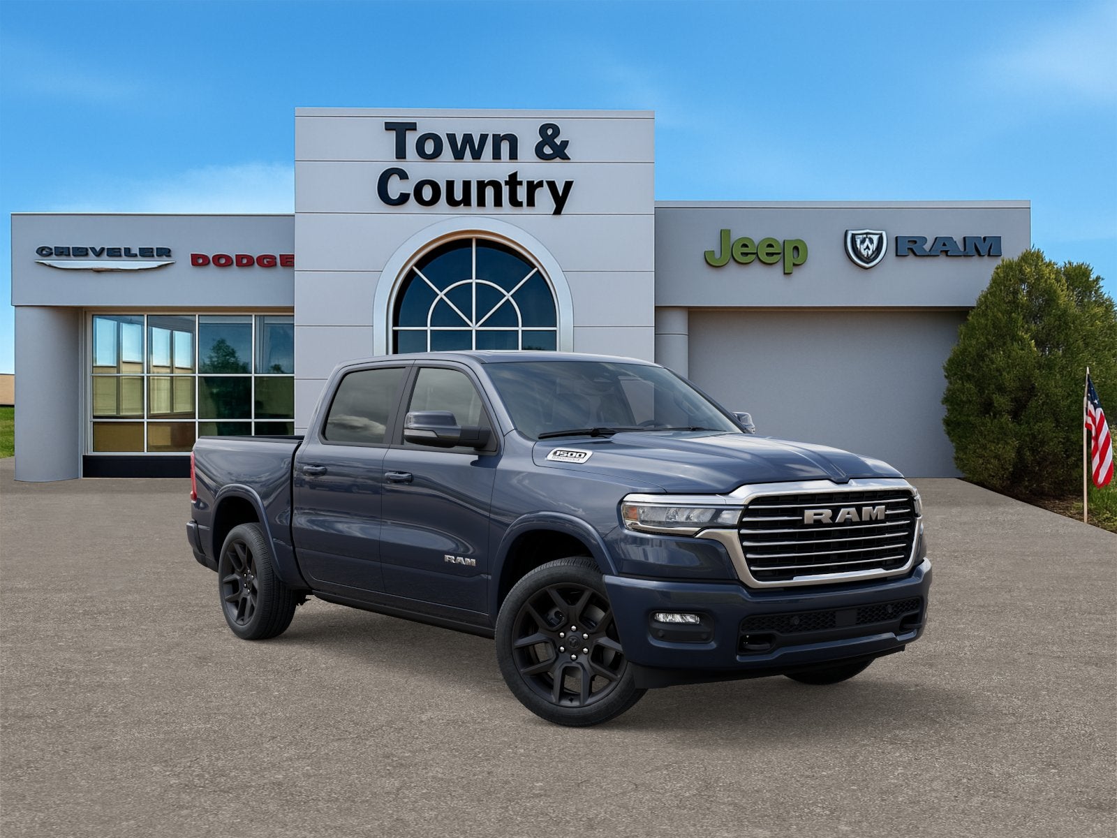 2026 RAM Ram 1500 RAM 1500 LARAMIE CREW CAB 4X4 5'7' BOX
