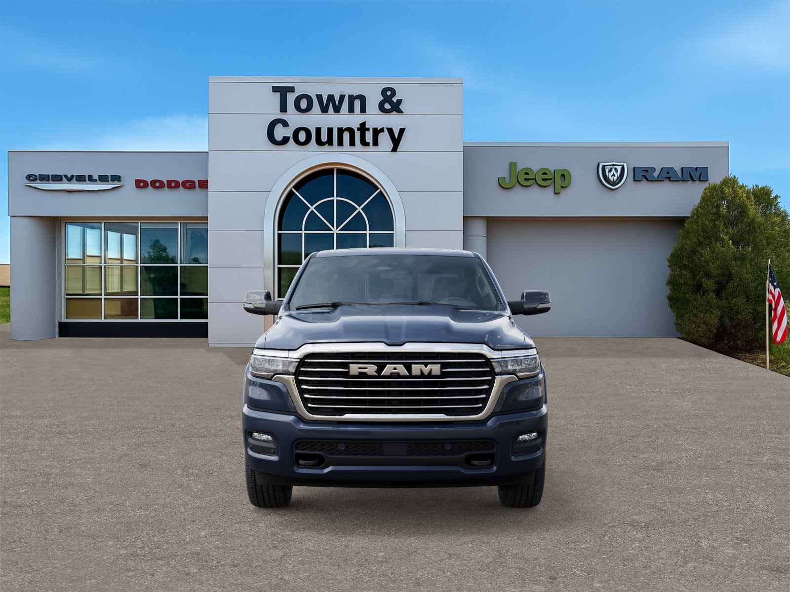 2026 RAM Ram 1500 RAM 1500 LARAMIE CREW CAB 4X4 5'7' BOX