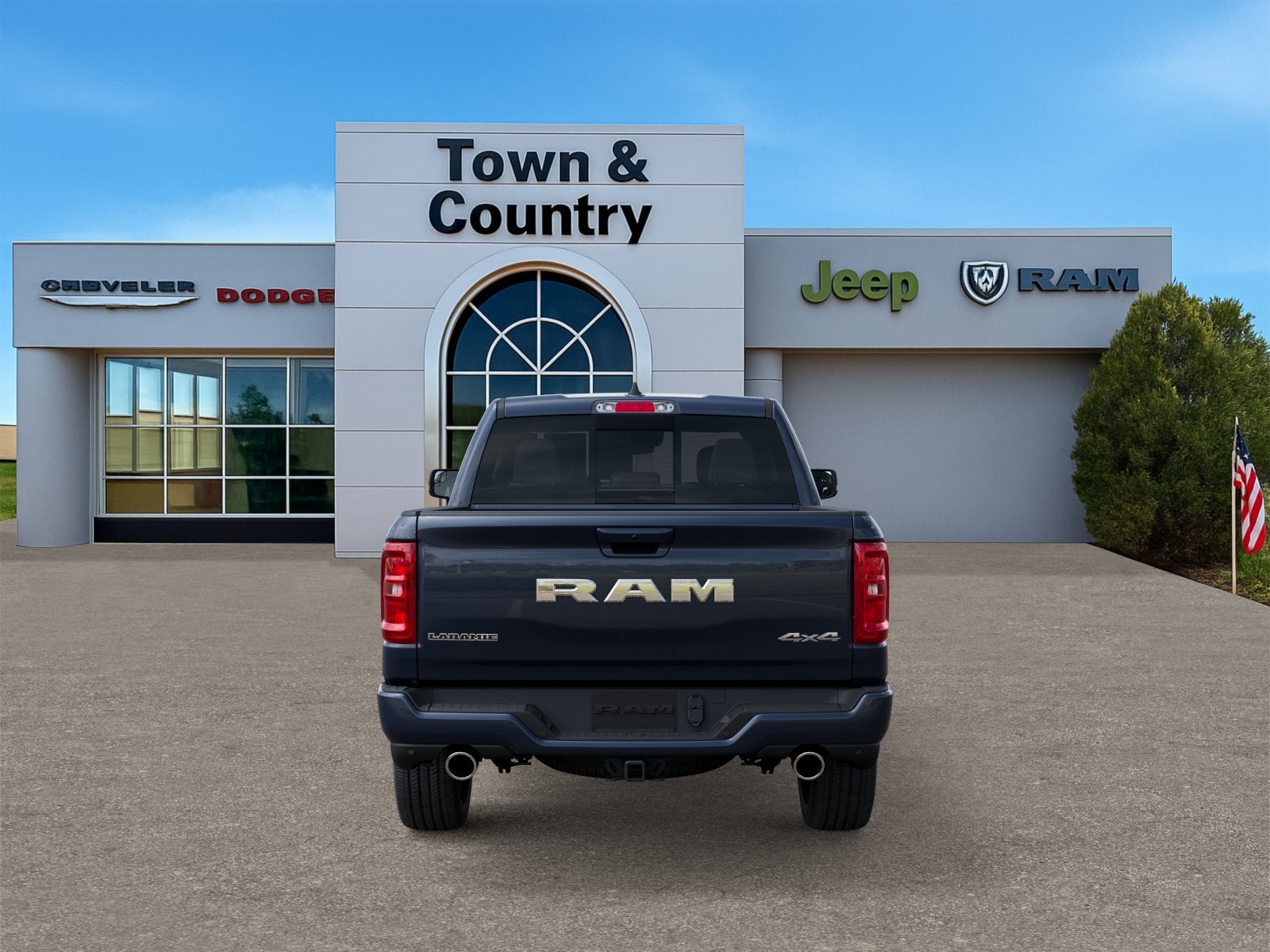 2026 RAM Ram 1500 RAM 1500 LARAMIE CREW CAB 4X4 5'7' BOX