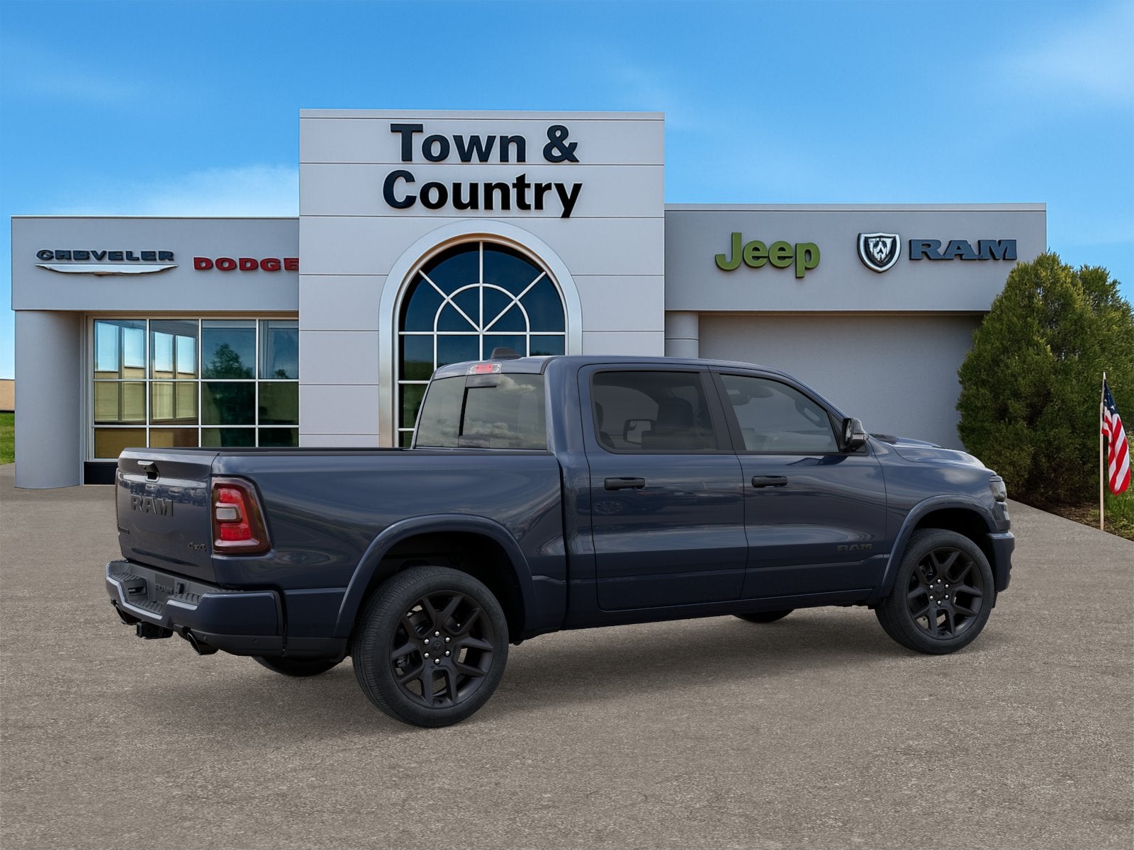 2026 RAM Ram 1500 RAM 1500 LARAMIE CREW CAB 4X4 5'7' BOX