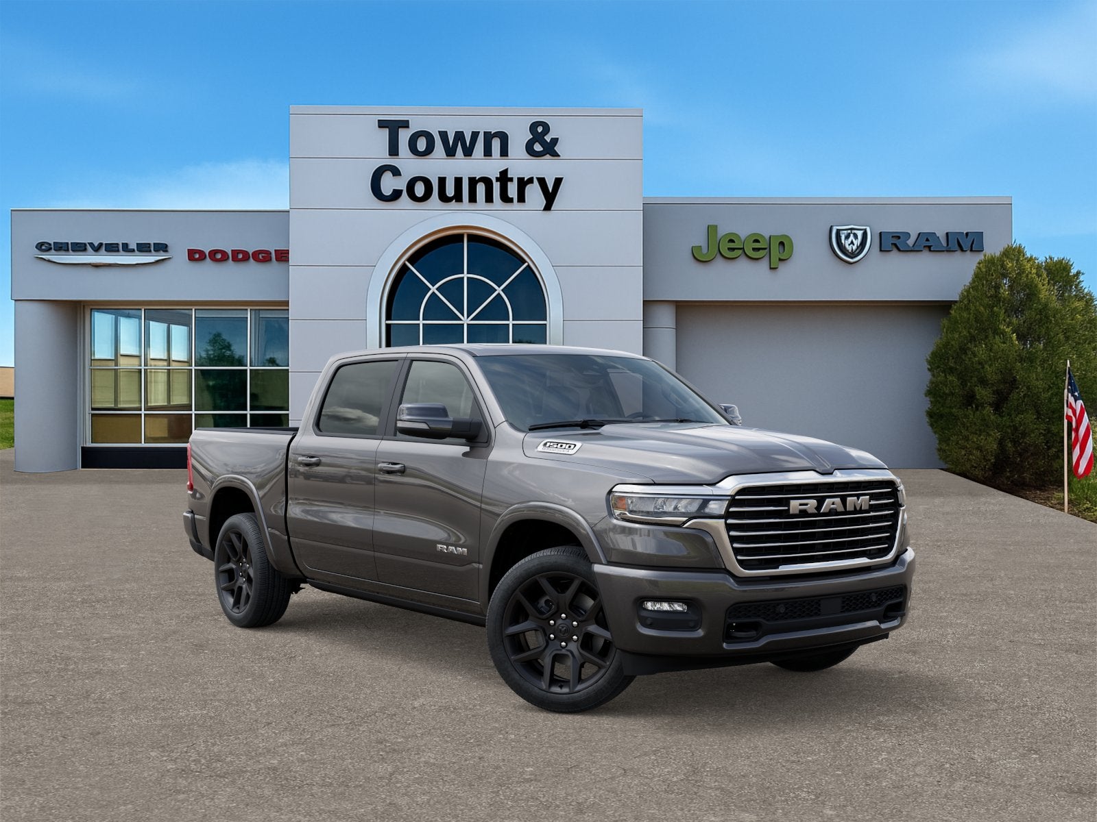 2026 RAM Ram 1500 RAM 1500 LARAMIE CREW CAB 4X4 5'7' BOX