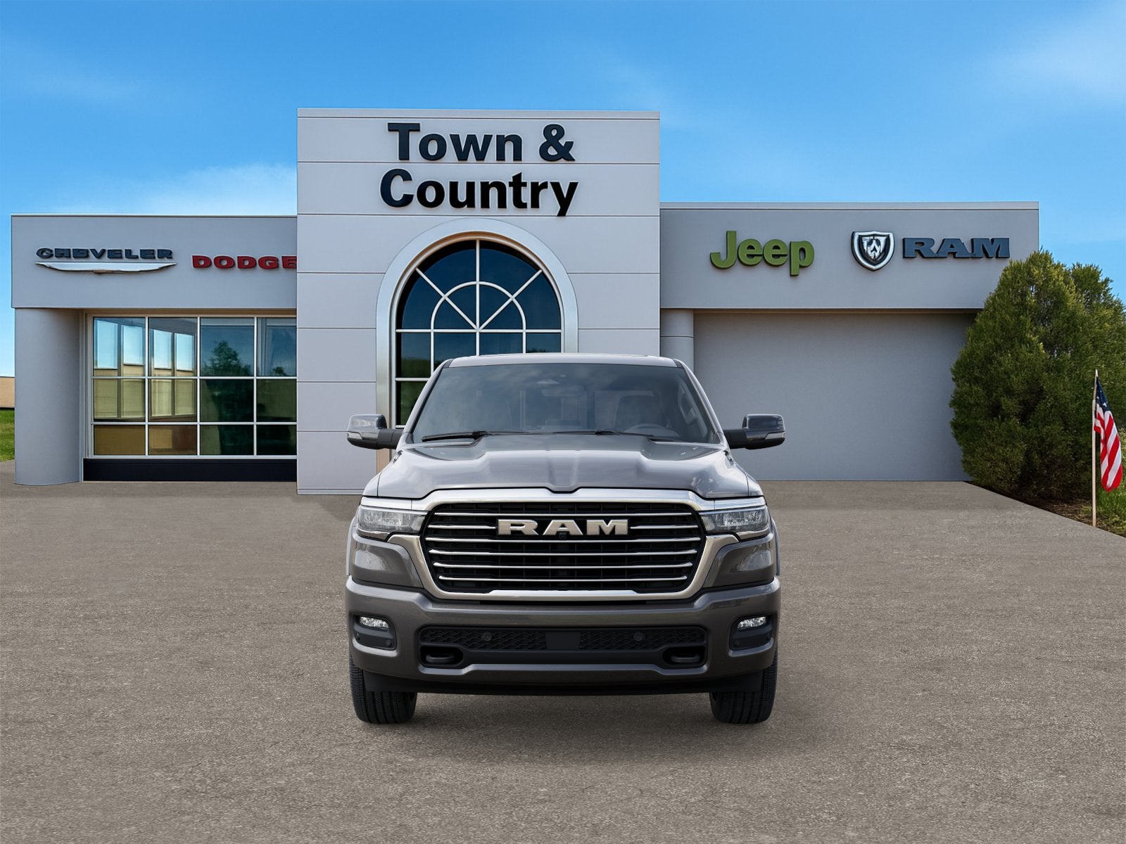 2026 RAM Ram 1500 RAM 1500 LARAMIE CREW CAB 4X4 5'7' BOX
