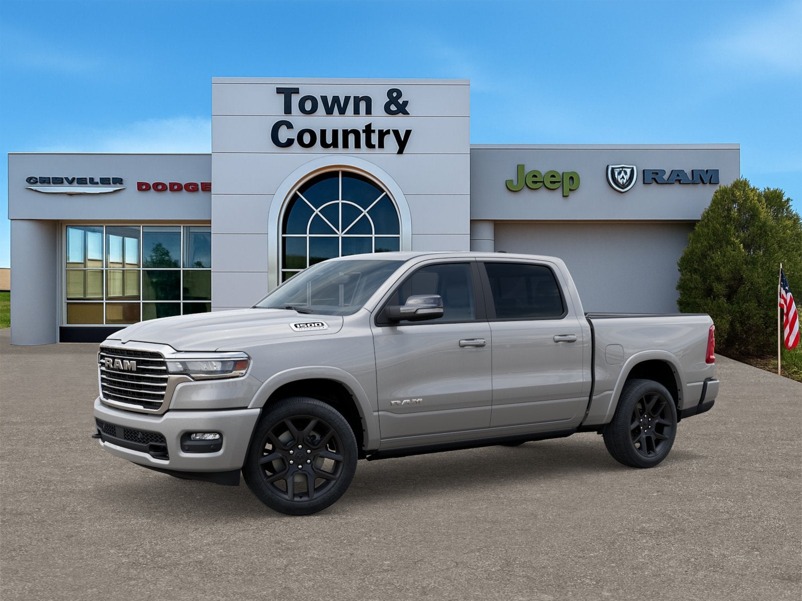 2026 RAM Ram 1500 RAM 1500 LARAMIE CREW CAB 4X4 5'7' BOX