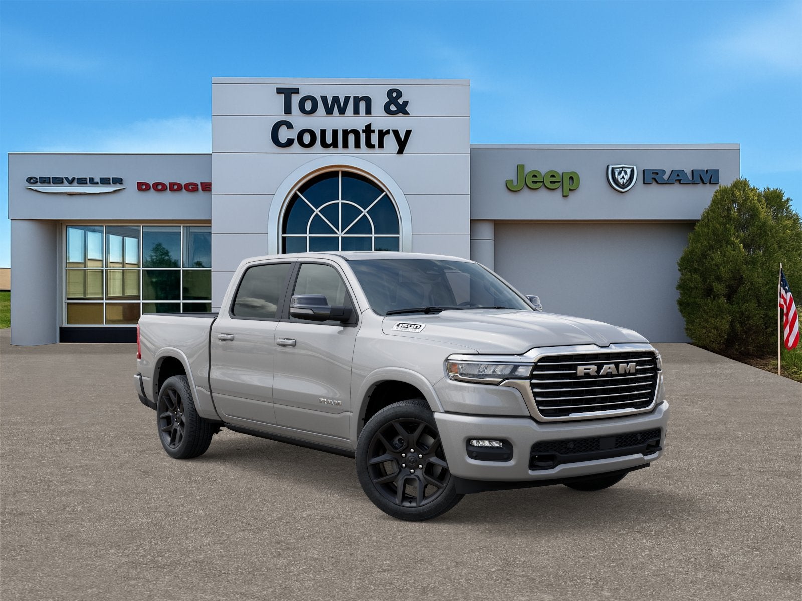 2026 RAM Ram 1500 RAM 1500 LARAMIE CREW CAB 4X4 5'7' BOX