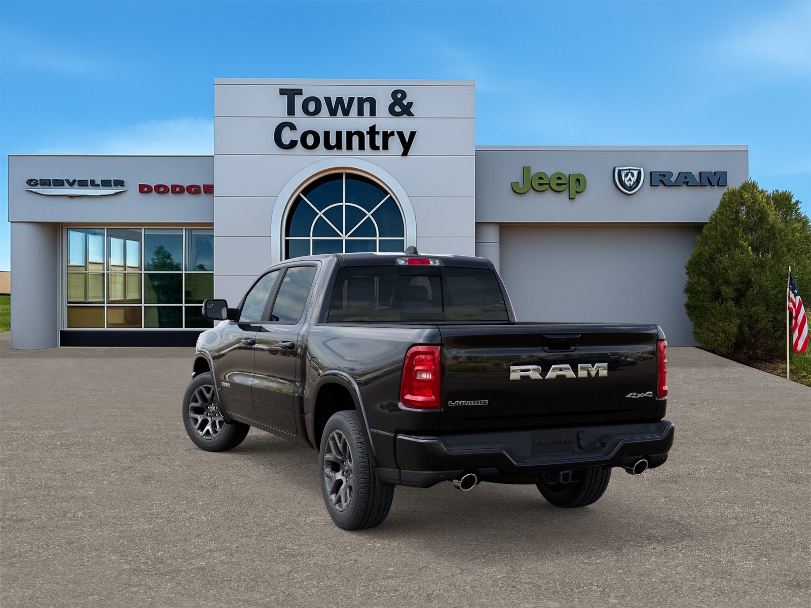 2026 RAM Ram 1500 RAM 1500 LARAMIE CREW CAB 4X4 5'7' BOX