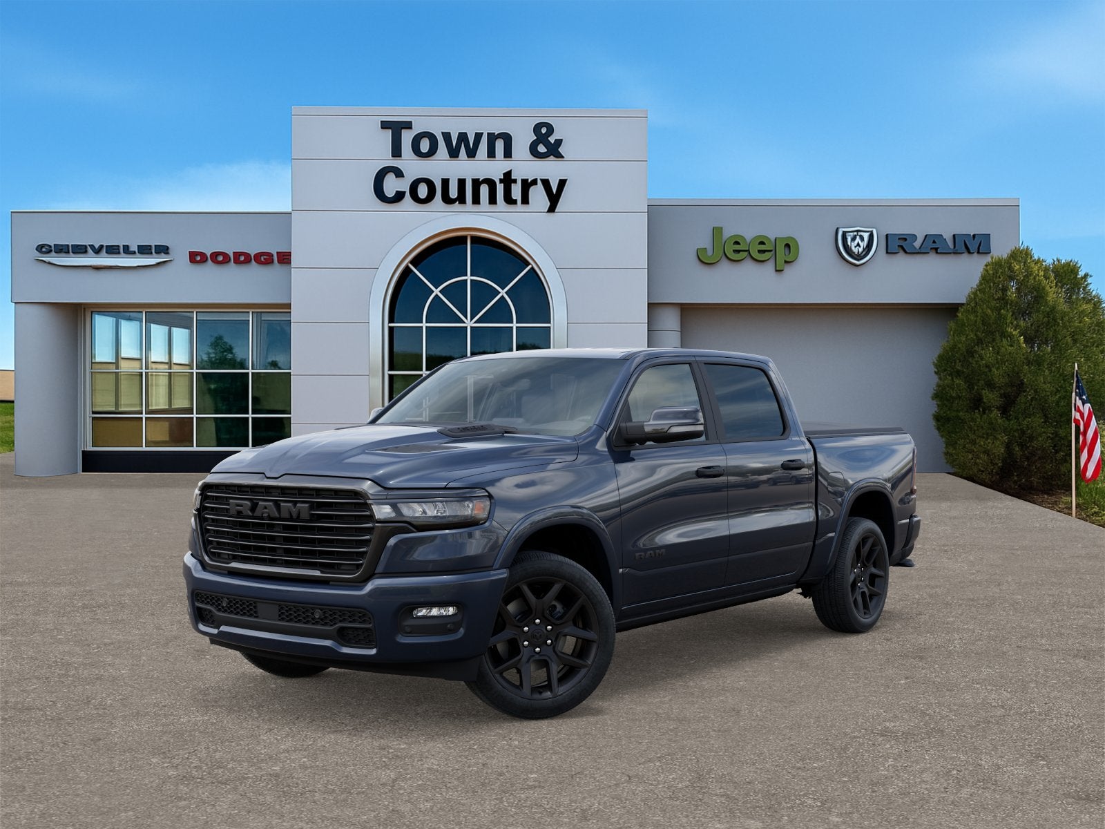 2026 RAM Ram 1500 RAM 1500 LARAMIE CREW CAB 4X4 5'7' BOX
