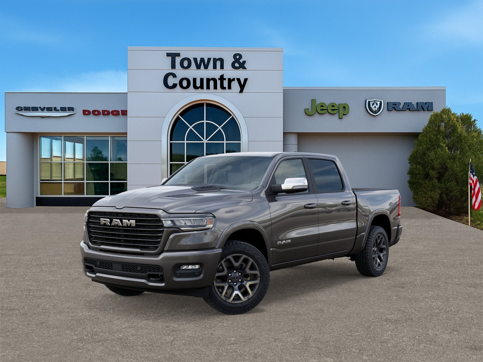 2026 RAM Ram 1500 RAM 1500 LARAMIE CREW CAB 4X4 5'7' BOX