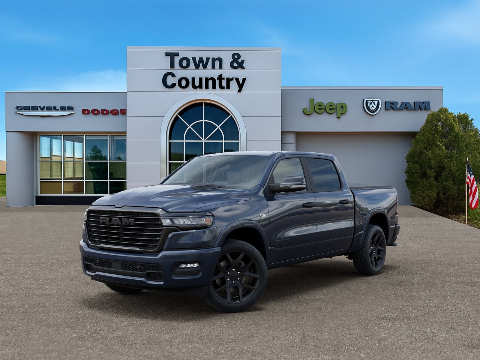 2026 RAM Ram 1500 RAM 1500 LARAMIE CREW CAB 4X4 5'7' BOX