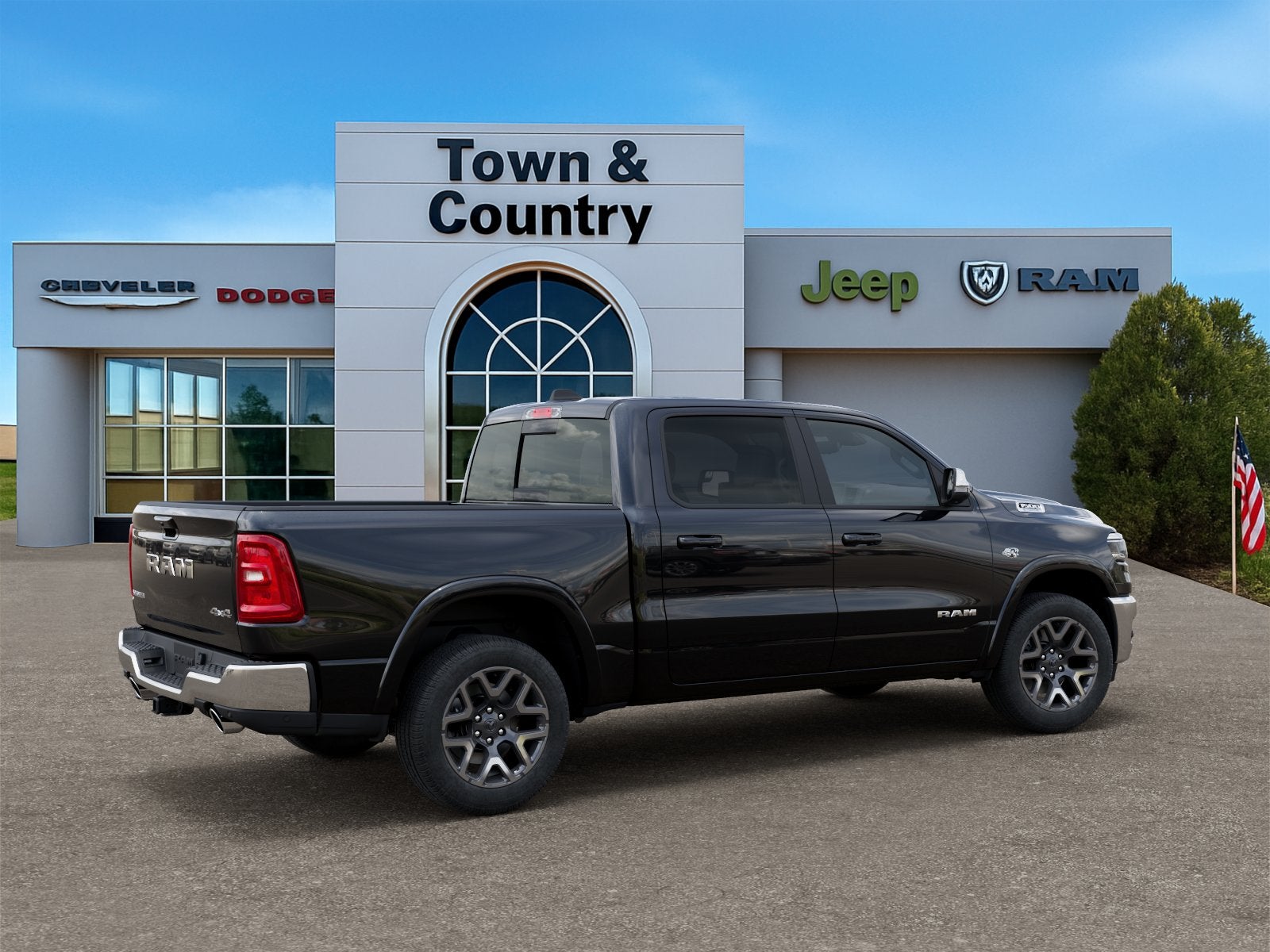 2026 RAM Ram 1500 RAM 1500 LARAMIE CREW CAB 4X4 5'7' BOX