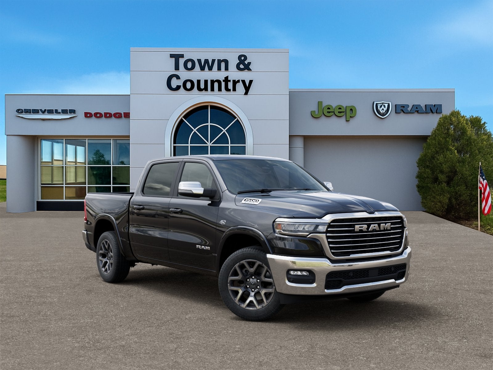 2026 RAM Ram 1500 RAM 1500 LARAMIE CREW CAB 4X4 5'7' BOX