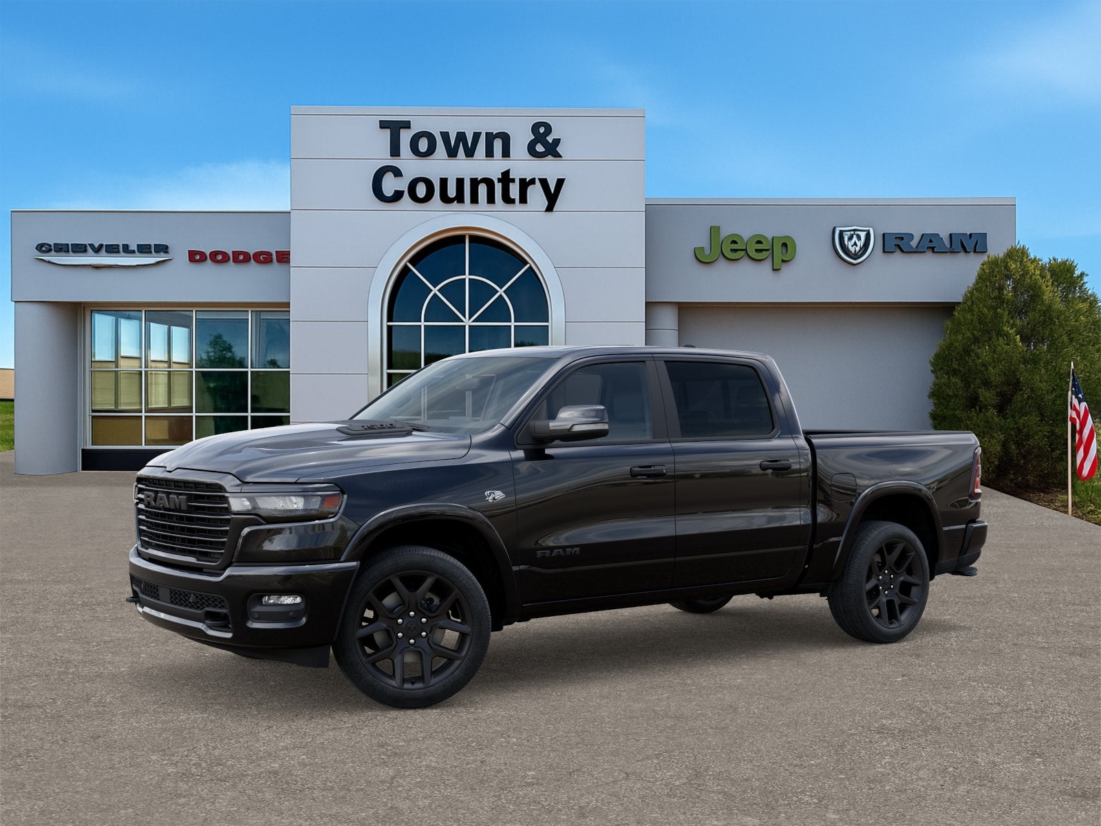 2026 RAM Ram 1500 RAM 1500 LARAMIE CREW CAB 4X4 5'7' BOX