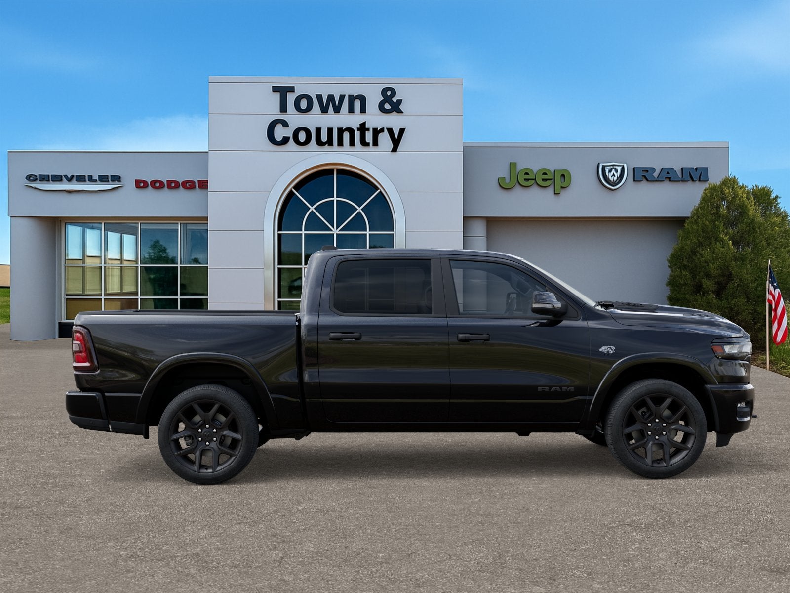 2026 RAM Ram 1500 RAM 1500 LARAMIE CREW CAB 4X4 5'7' BOX