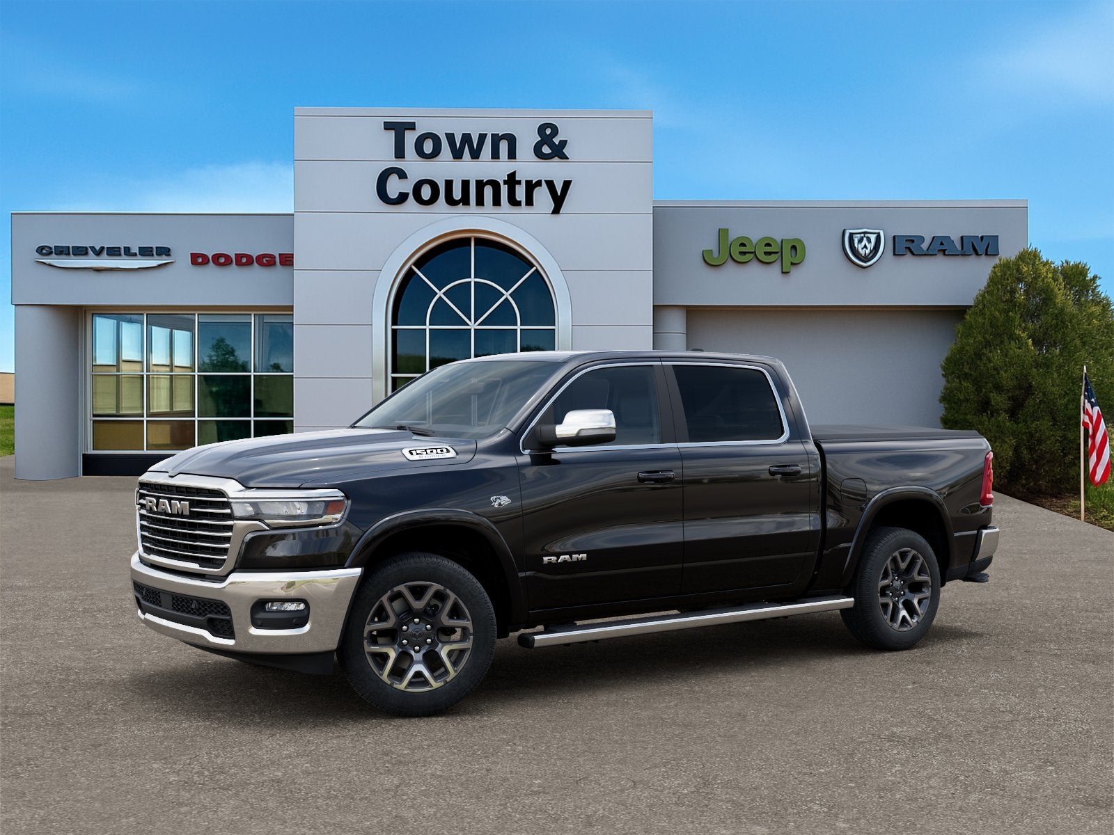 2026 RAM Ram 1500 RAM 1500 LARAMIE CREW CAB 4X4 5'7' BOX