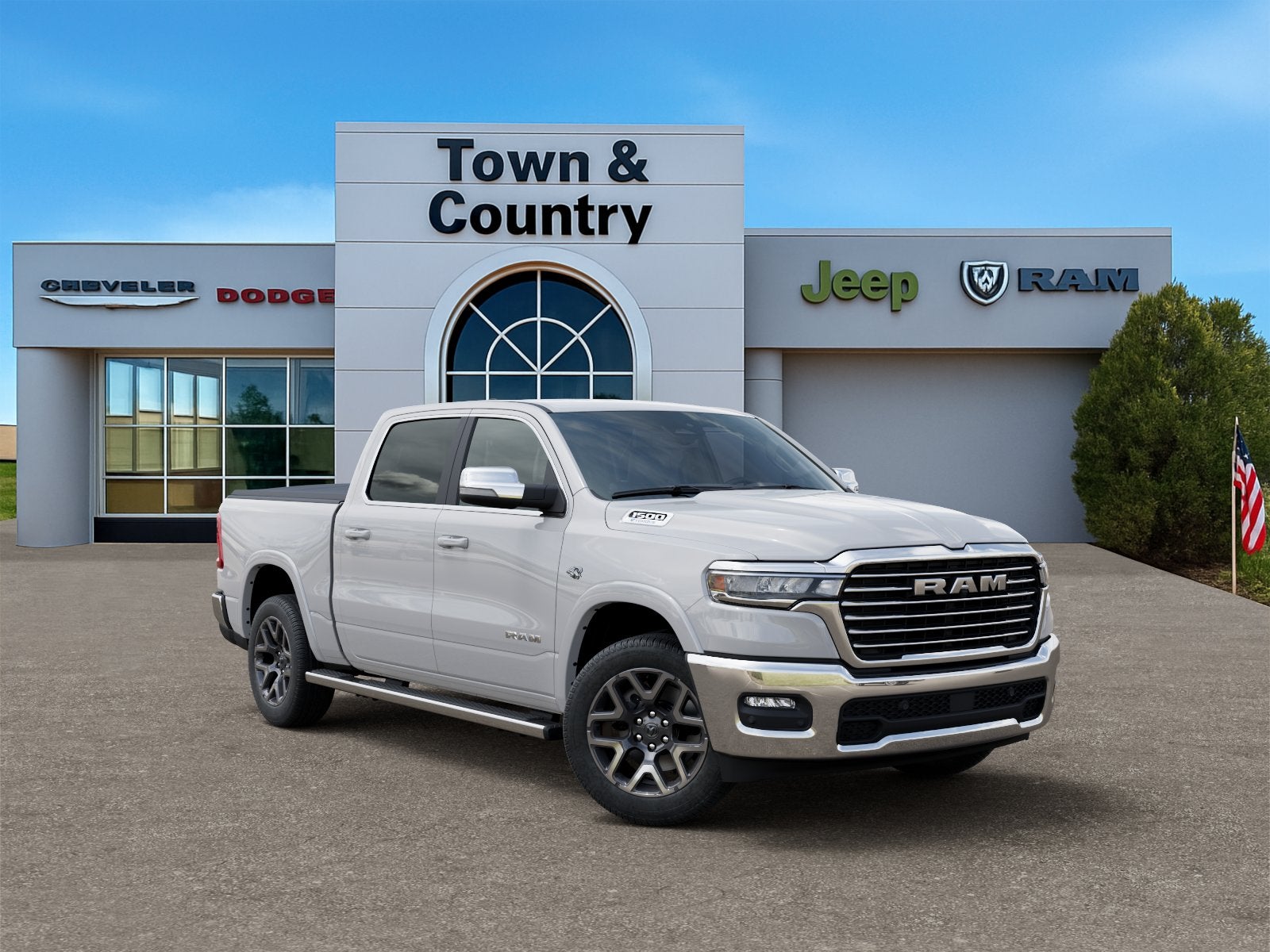 2026 RAM Ram 1500 RAM 1500 LARAMIE CREW CAB 4X4 5'7' BOX