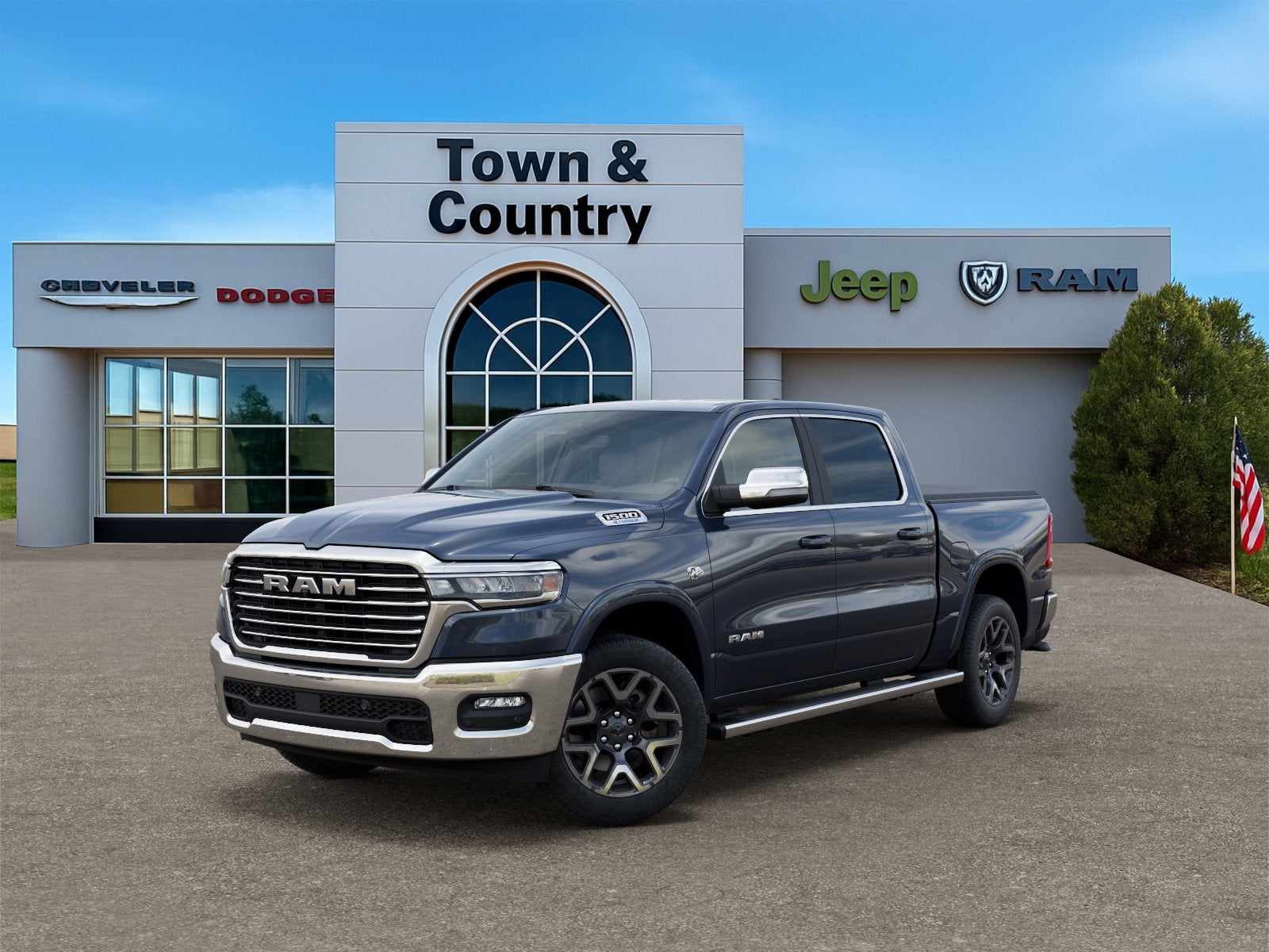 2026 RAM Ram 1500 RAM 1500 LARAMIE CREW CAB 4X4 5'7' BOX