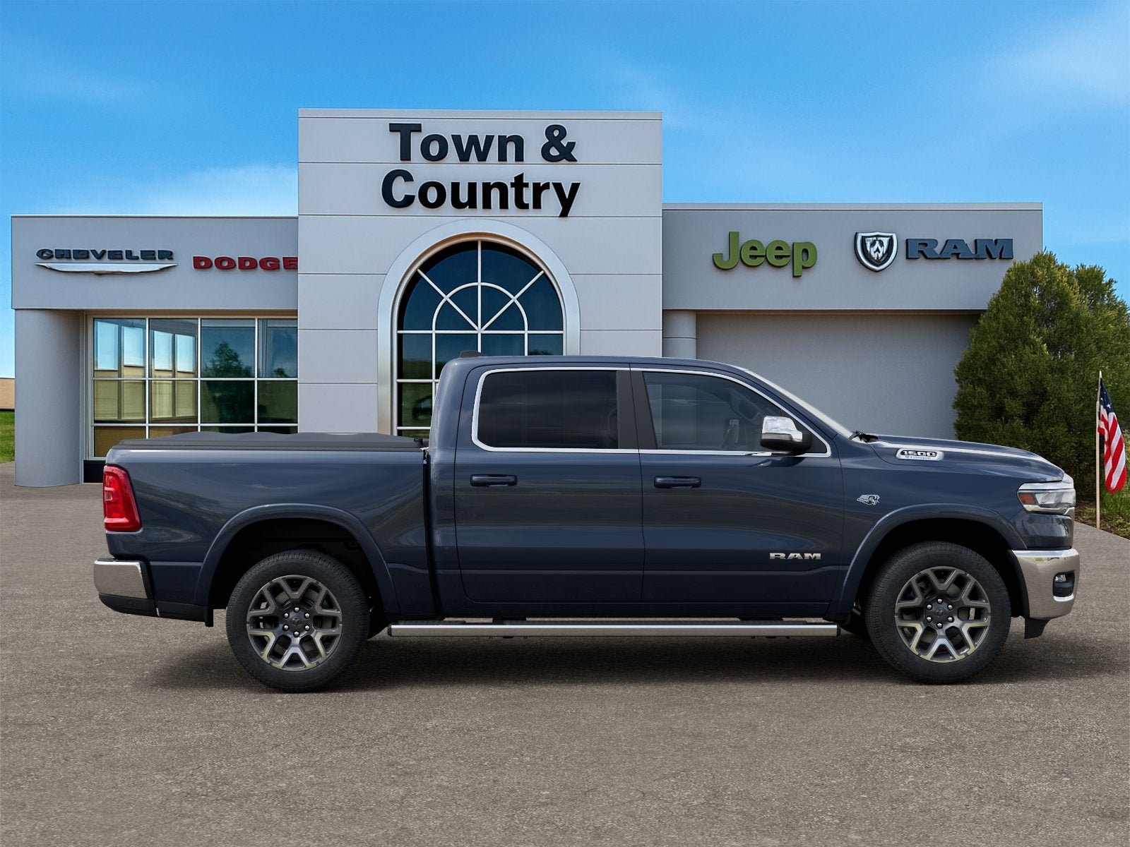 2026 RAM Ram 1500 RAM 1500 LARAMIE CREW CAB 4X4 5'7' BOX