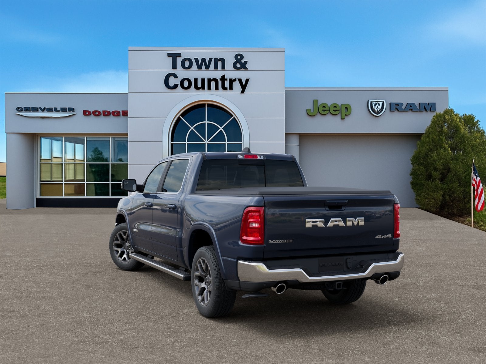 2026 RAM Ram 1500 RAM 1500 LARAMIE CREW CAB 4X4 5'7' BOX