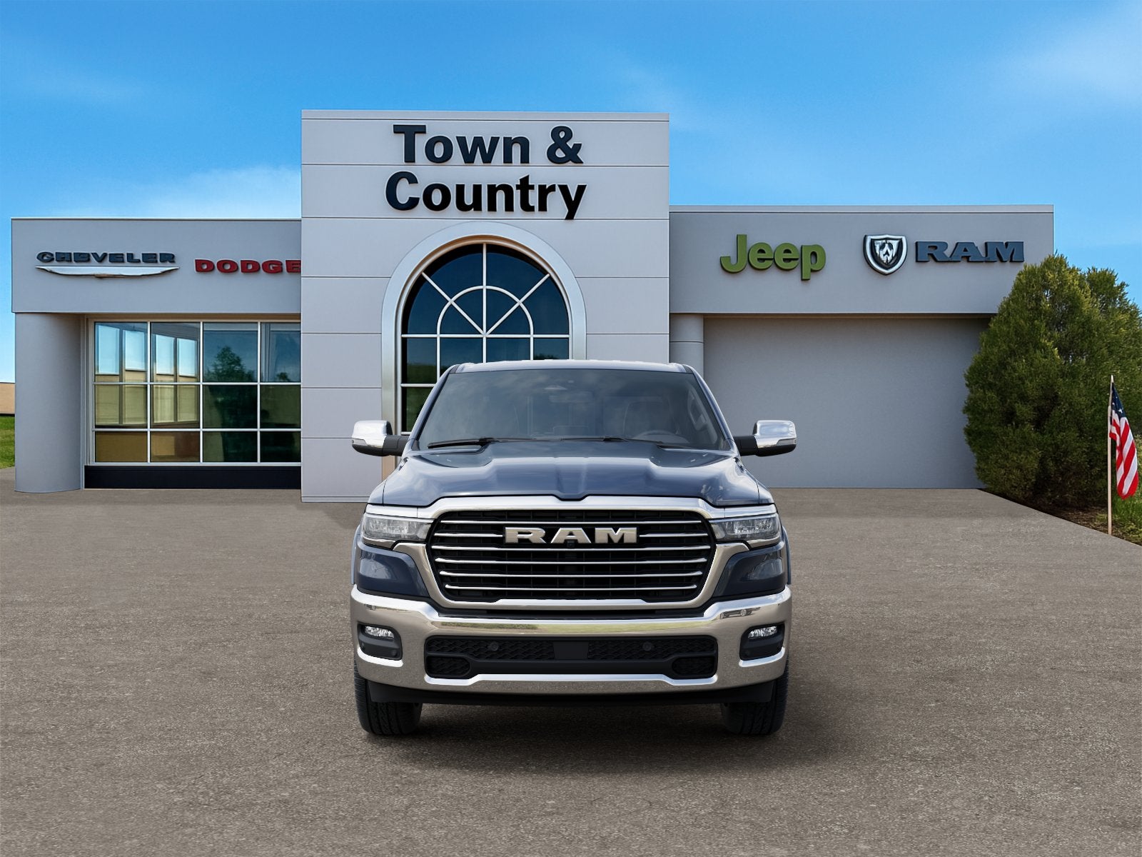 2026 RAM Ram 1500 RAM 1500 LARAMIE CREW CAB 4X4 5'7' BOX