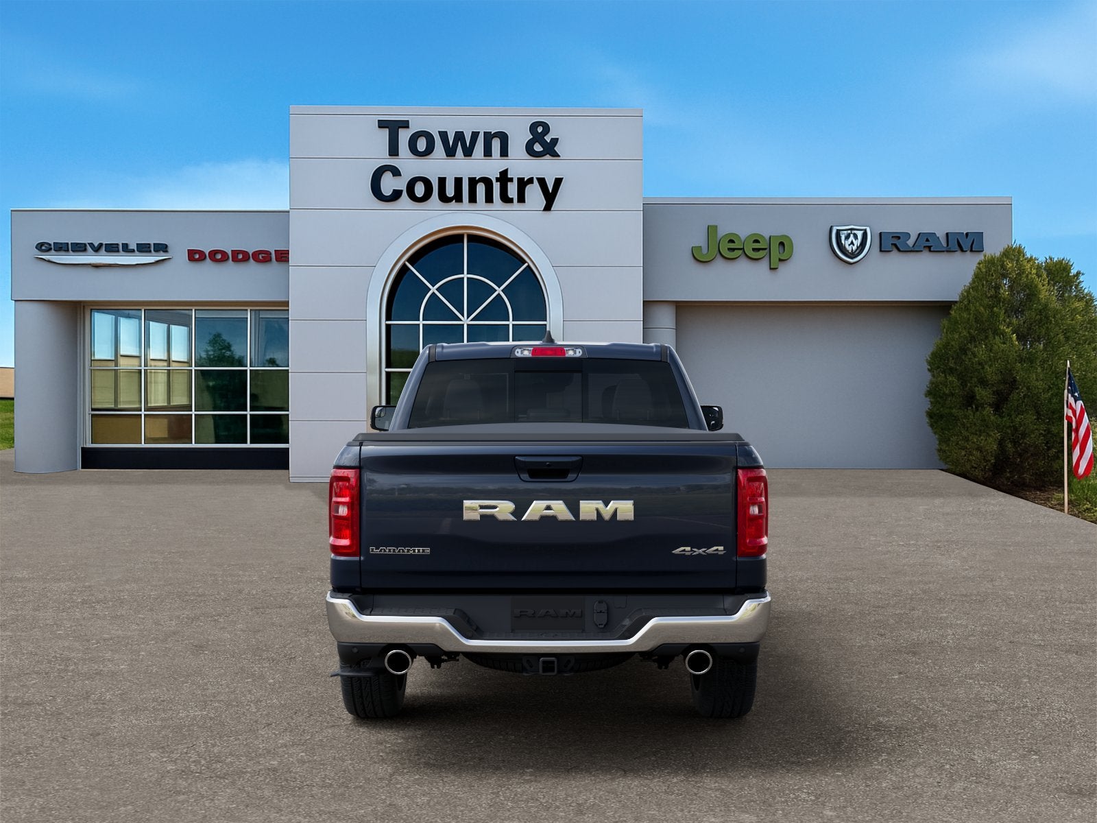 2026 RAM Ram 1500 RAM 1500 LARAMIE CREW CAB 4X4 5'7' BOX