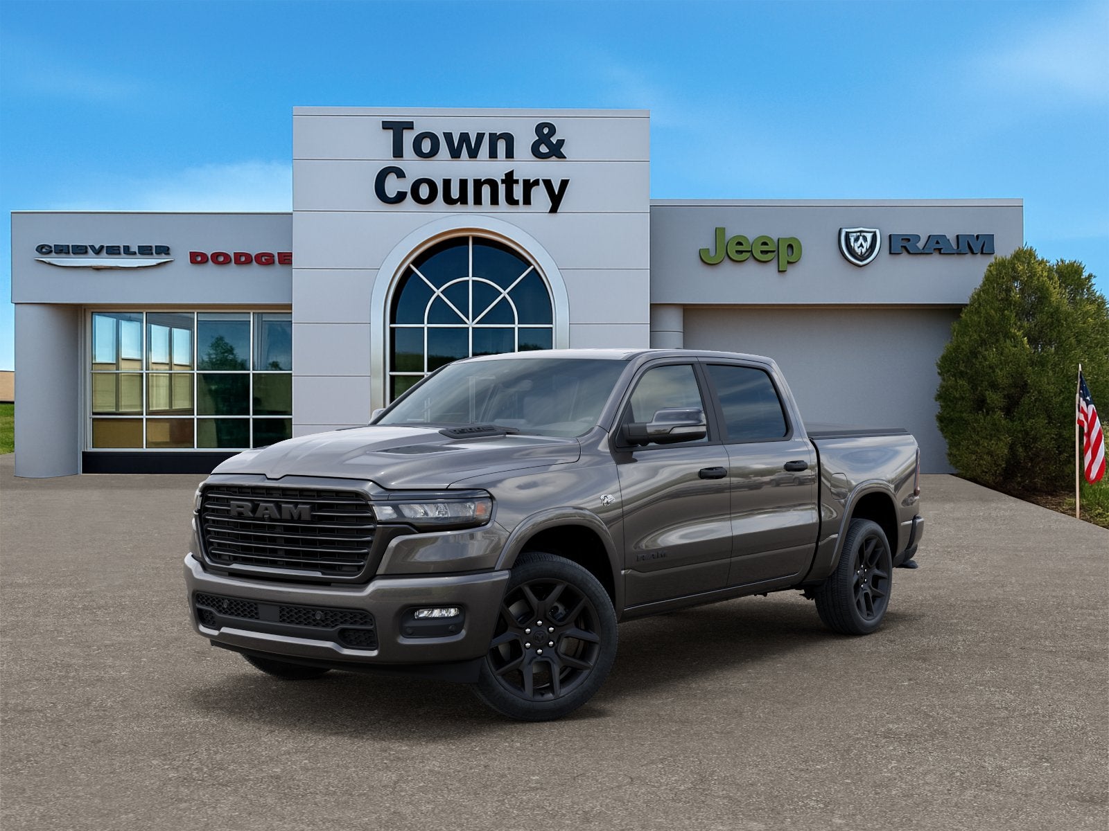 2026 RAM Ram 1500 RAM 1500 LARAMIE CREW CAB 4X4 5'7' BOX