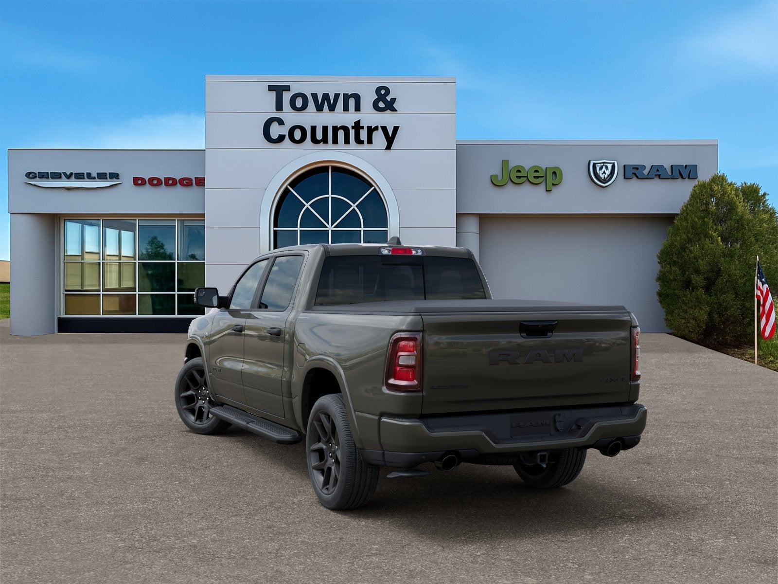2026 RAM Ram 1500 RAM 1500 LARAMIE CREW CAB 4X4 5'7' BOX