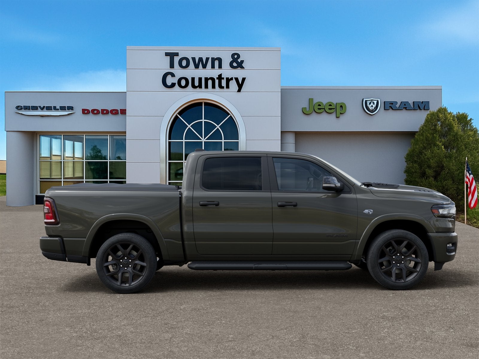 2026 RAM Ram 1500 RAM 1500 LARAMIE CREW CAB 4X4 5'7' BOX