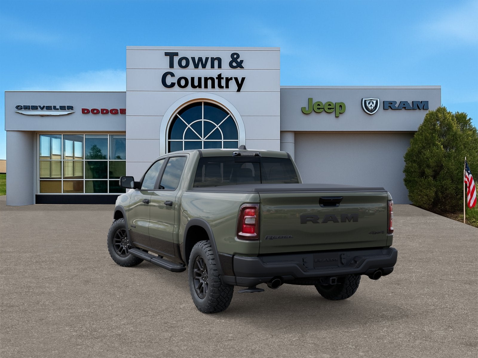 2026 RAM Ram 1500 RAM 1500 REBEL CREW CAB 4X4 5'7' BOX