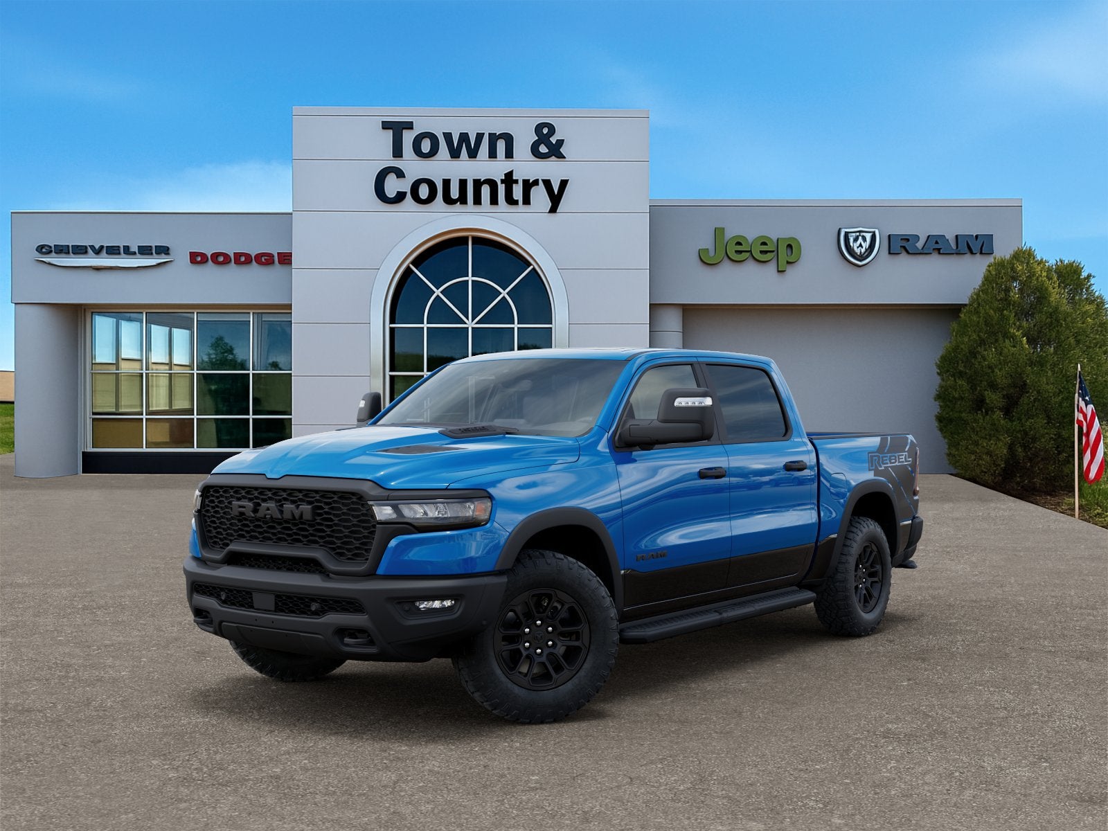 2026 RAM Ram 1500 RAM 1500 REBEL CREW CAB 4X4 5'7' BOX