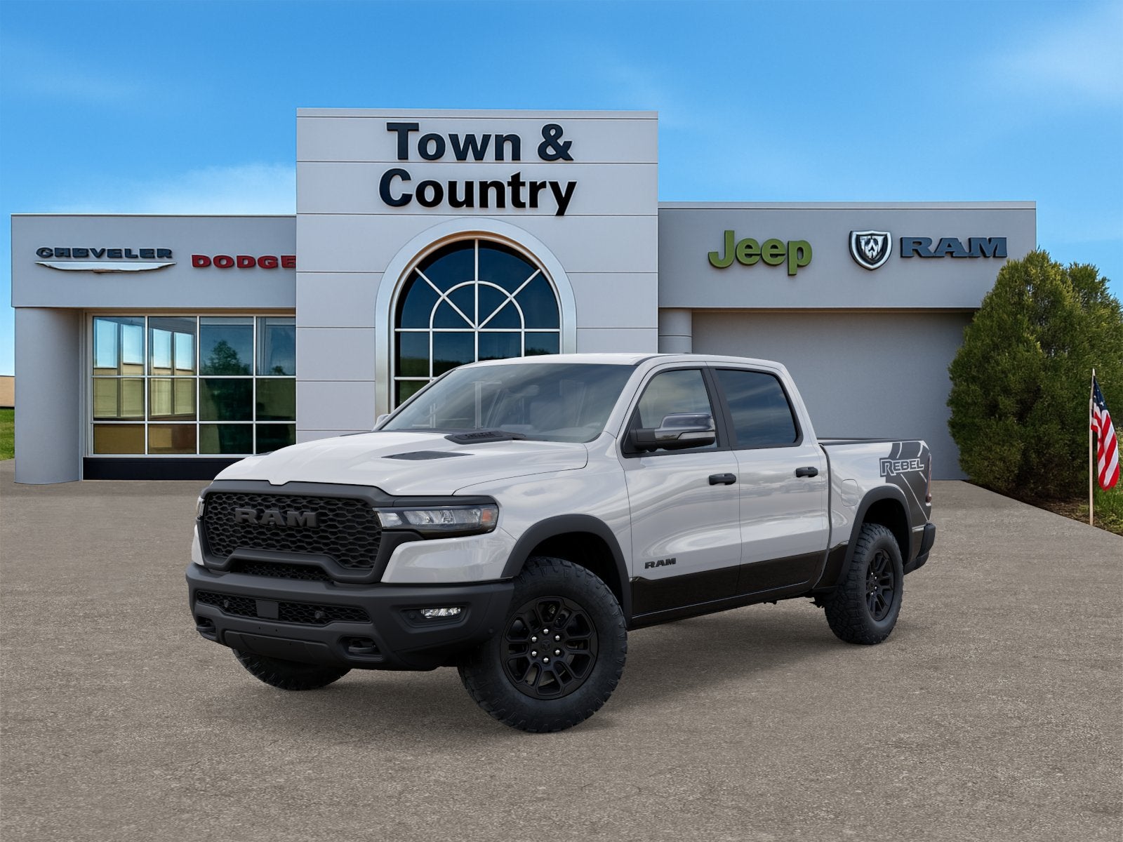 2026 RAM Ram 1500 RAM 1500 REBEL CREW CAB 4X4 5'7' BOX