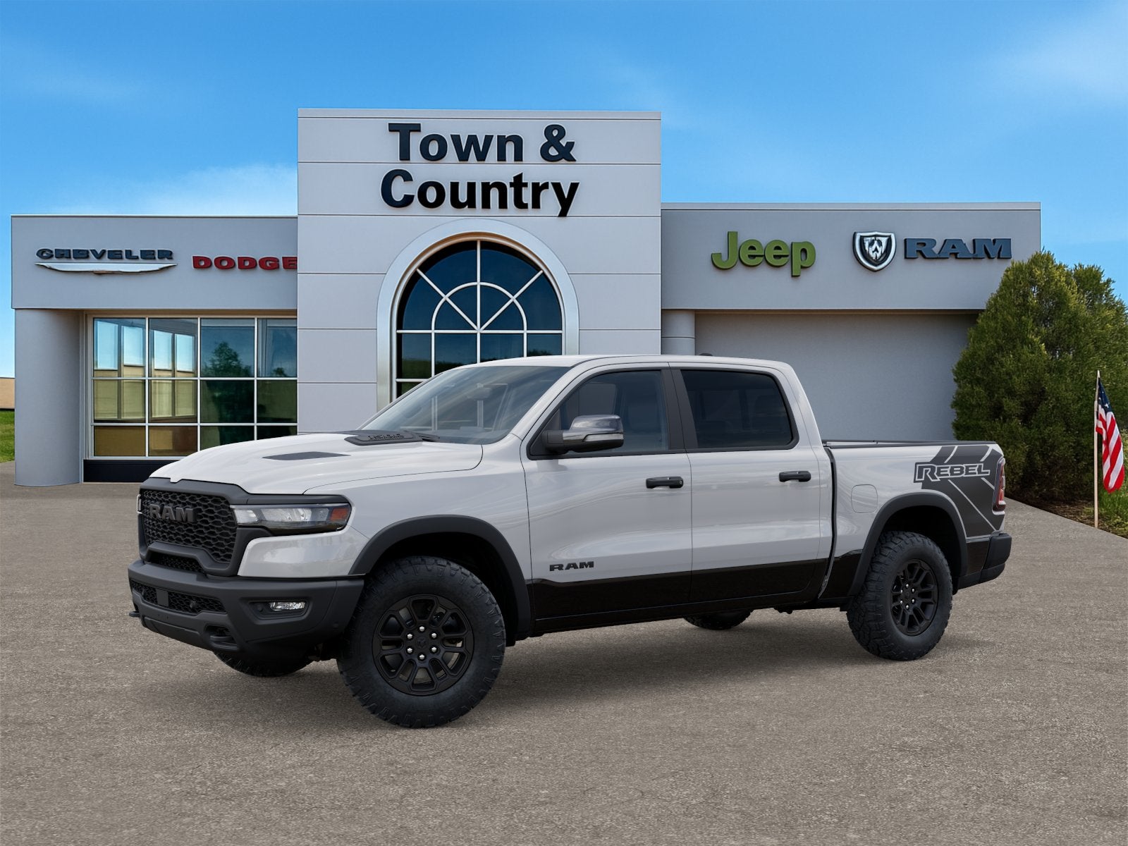 2026 RAM Ram 1500 RAM 1500 REBEL CREW CAB 4X4 5'7' BOX
