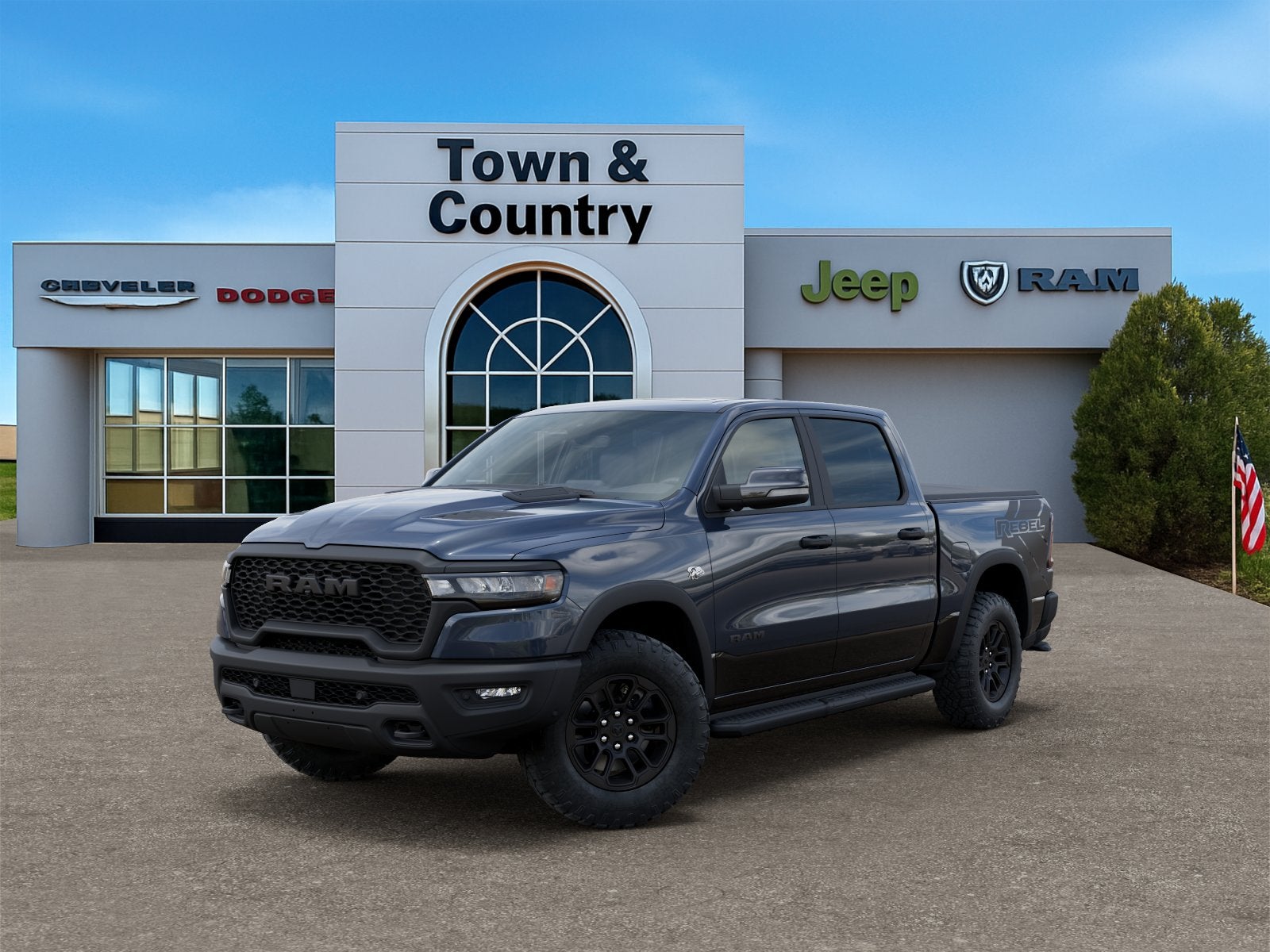 2026 RAM Ram 1500 RAM 1500 REBEL CREW CAB 4X4 5'7' BOX
