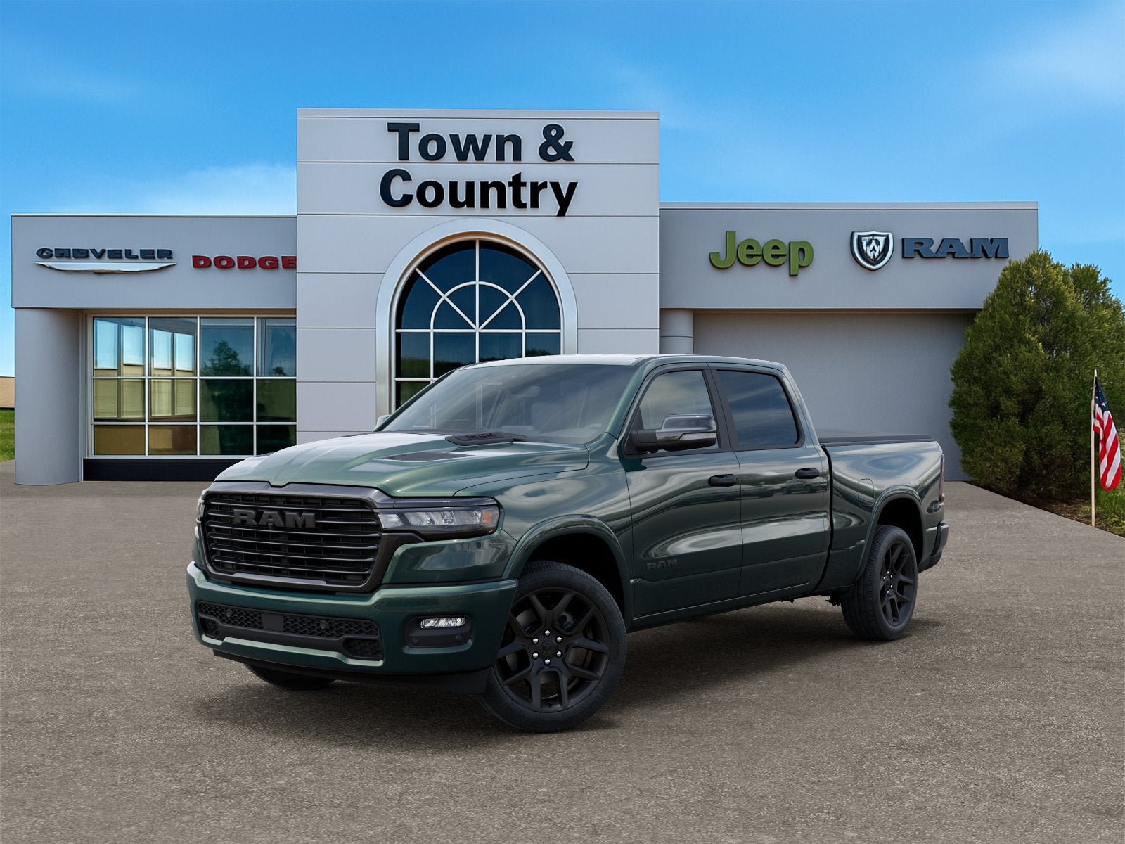 2026 RAM Ram 1500 RAM 1500 LARAMIE CREW CAB 4X4 6'4' BOX