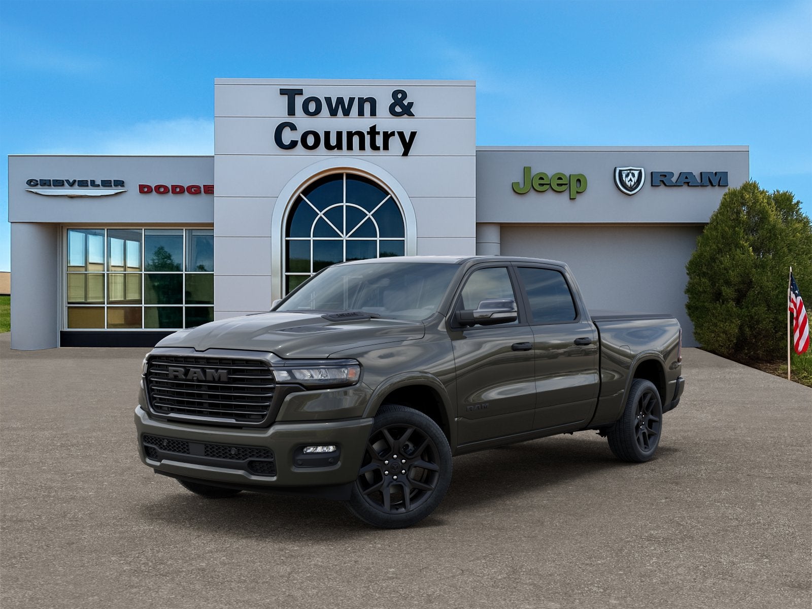 2026 RAM Ram 1500 RAM 1500 LARAMIE CREW CAB 4X4 6'4' BOX