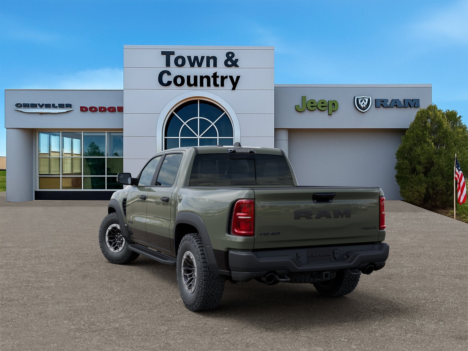2026 RAM Ram 1500 RAM 1500 RHO CREW CAB 4X4 5'7' BOX