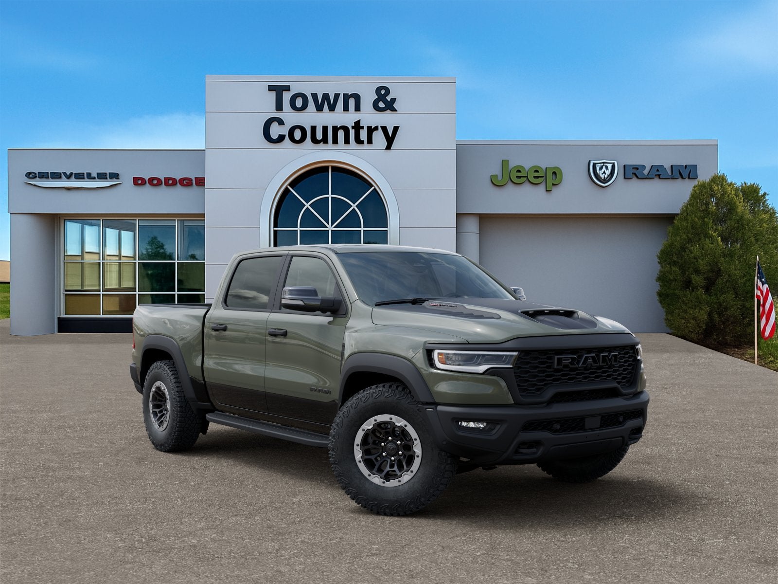 2026 RAM Ram 1500 RAM 1500 RHO CREW CAB 4X4 5'7' BOX