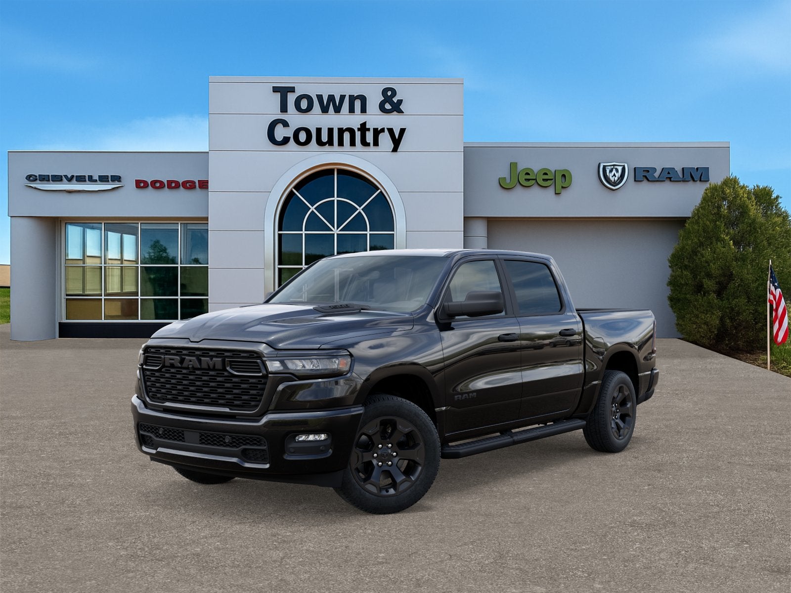 2026 RAM 1500 EXPRESS CREW CAB 4X4 5'7' BOX