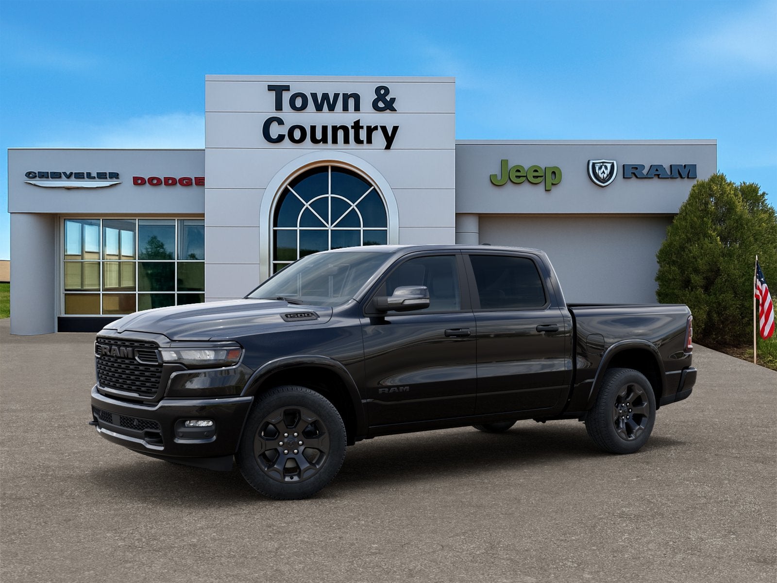 2026 RAM Ram 1500 RAM 1500 BIG HORN CREW CAB 4X4 5'7' BOX