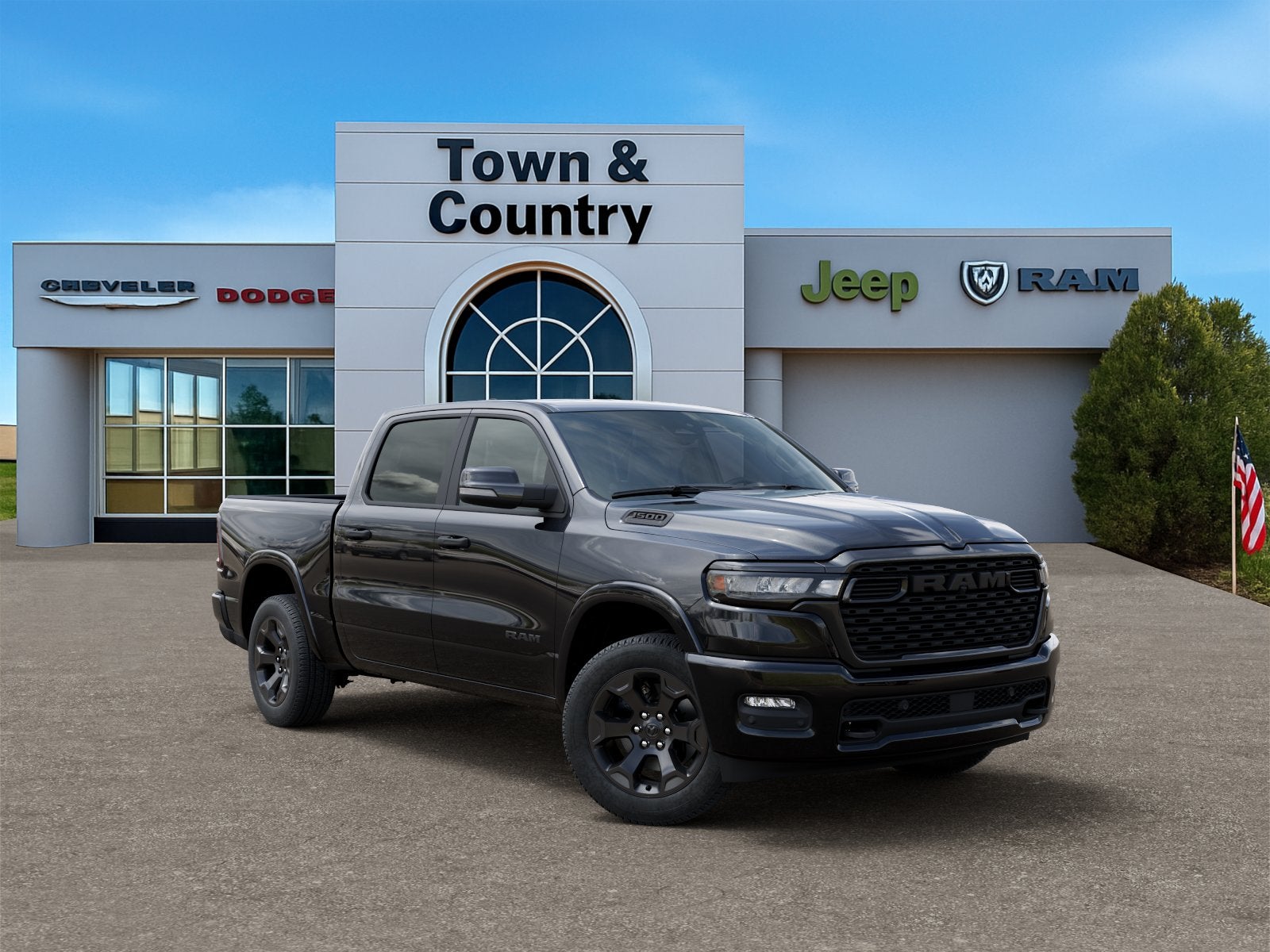2026 RAM Ram 1500 RAM 1500 BIG HORN CREW CAB 4X4 5'7' BOX