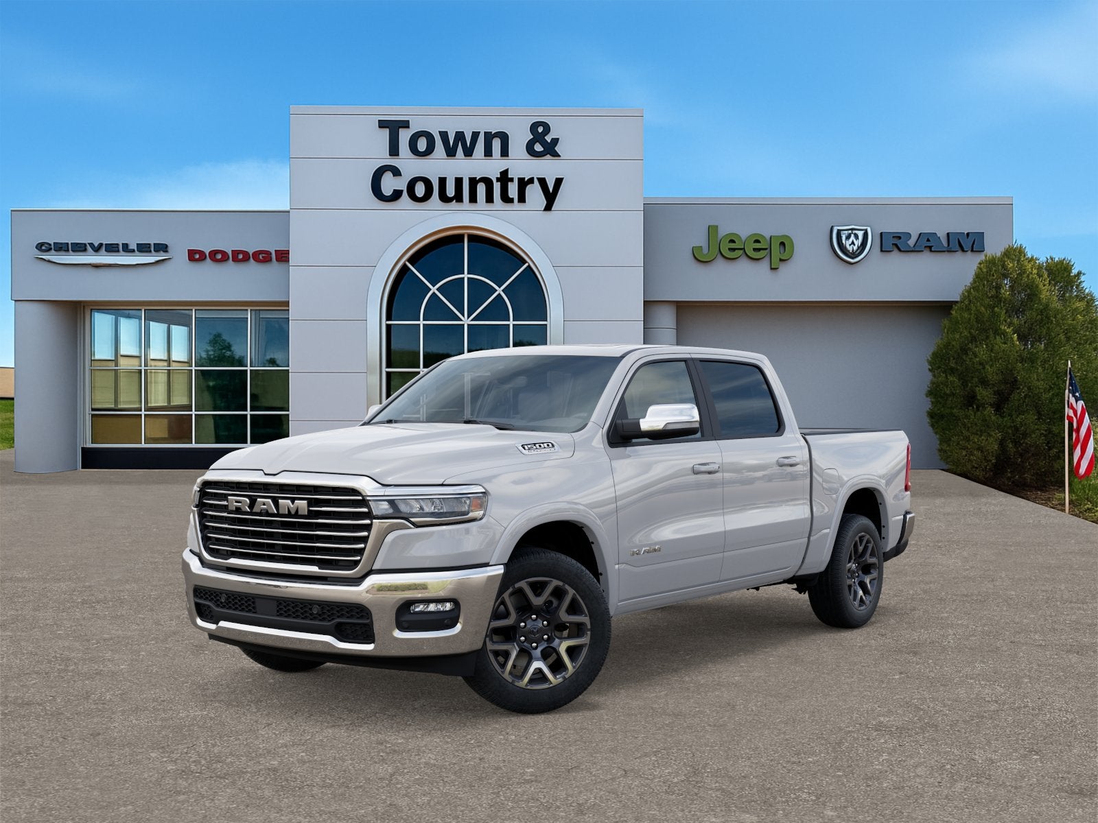 2026 RAM Ram 1500 RAM 1500 LARAMIE CREW CAB 4X4 5'7' BOX