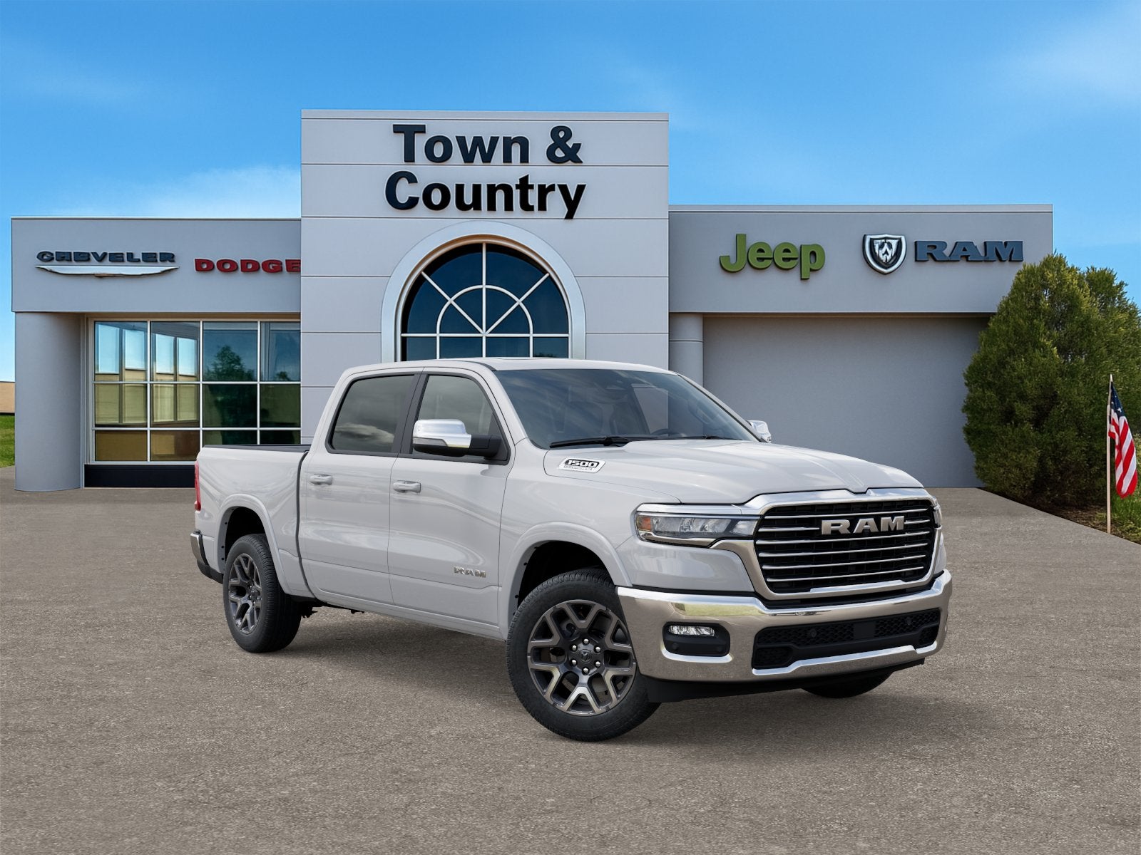 2026 RAM Ram 1500 RAM 1500 LARAMIE CREW CAB 4X4 5'7' BOX
