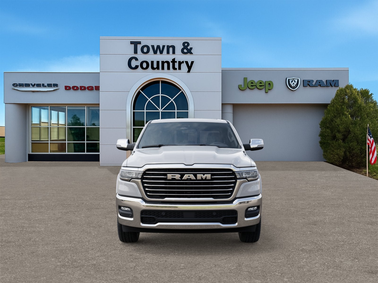 2026 RAM Ram 1500 RAM 1500 LARAMIE CREW CAB 4X4 5'7' BOX