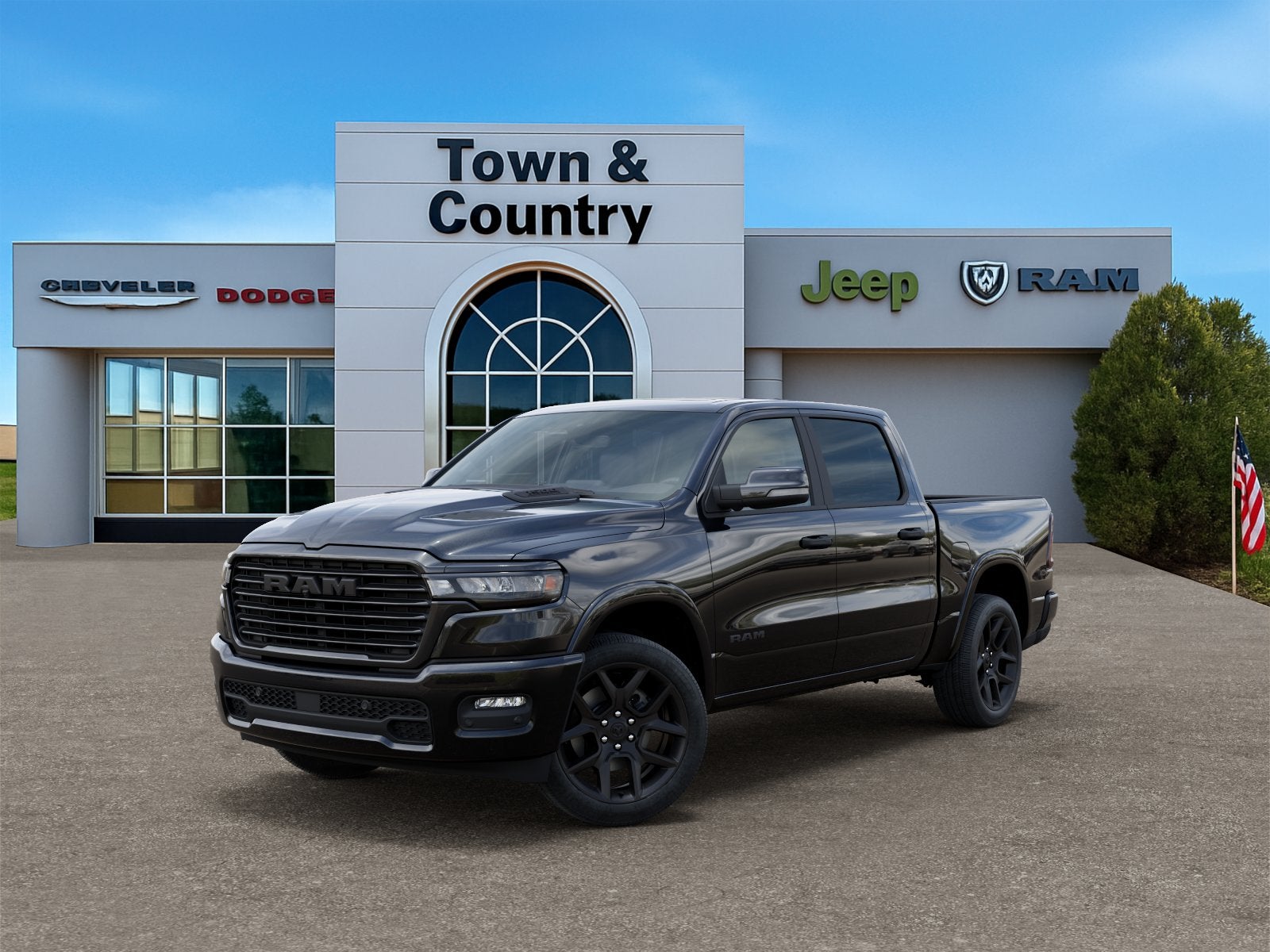 2026 RAM Ram 1500 RAM 1500 LARAMIE CREW CAB 4X4 5'7' BOX
