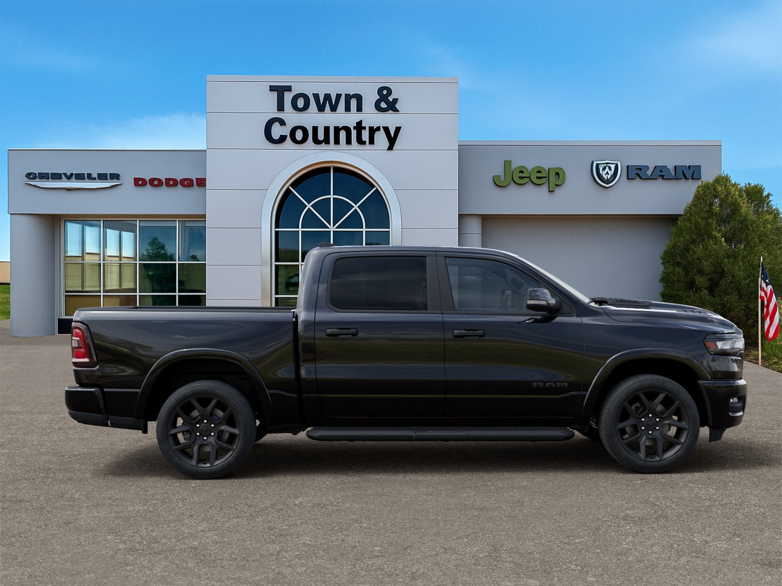 2026 RAM Ram 1500 RAM 1500 LARAMIE CREW CAB 4X4 5'7' BOX