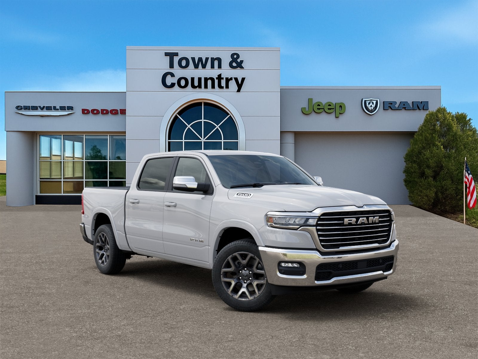 2026 RAM Ram 1500 RAM 1500 LARAMIE CREW CAB 4X4 5'7' BOX