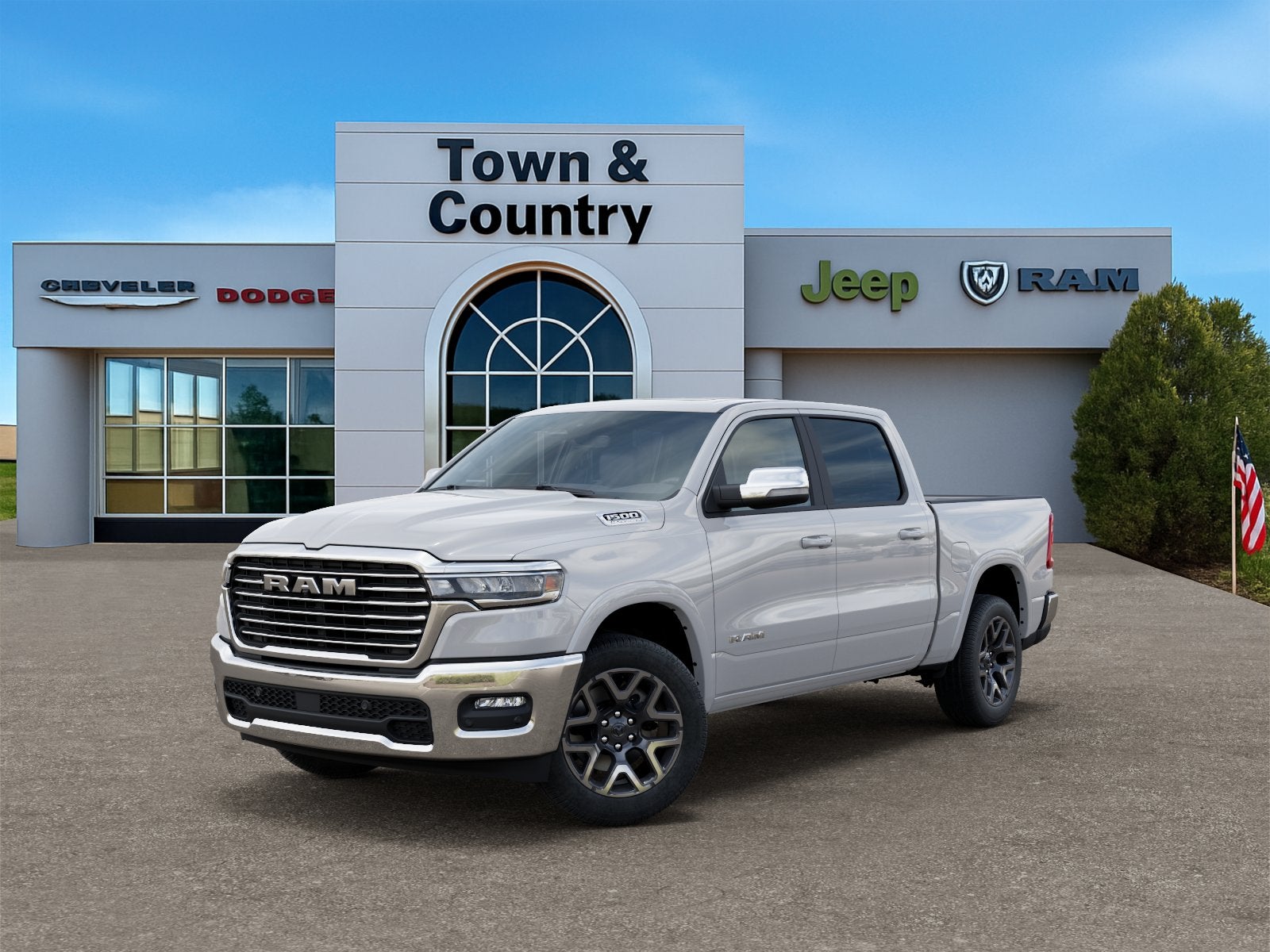 2026 RAM 1500 LARAMIE CREW CAB 4X4 5'7' BOX