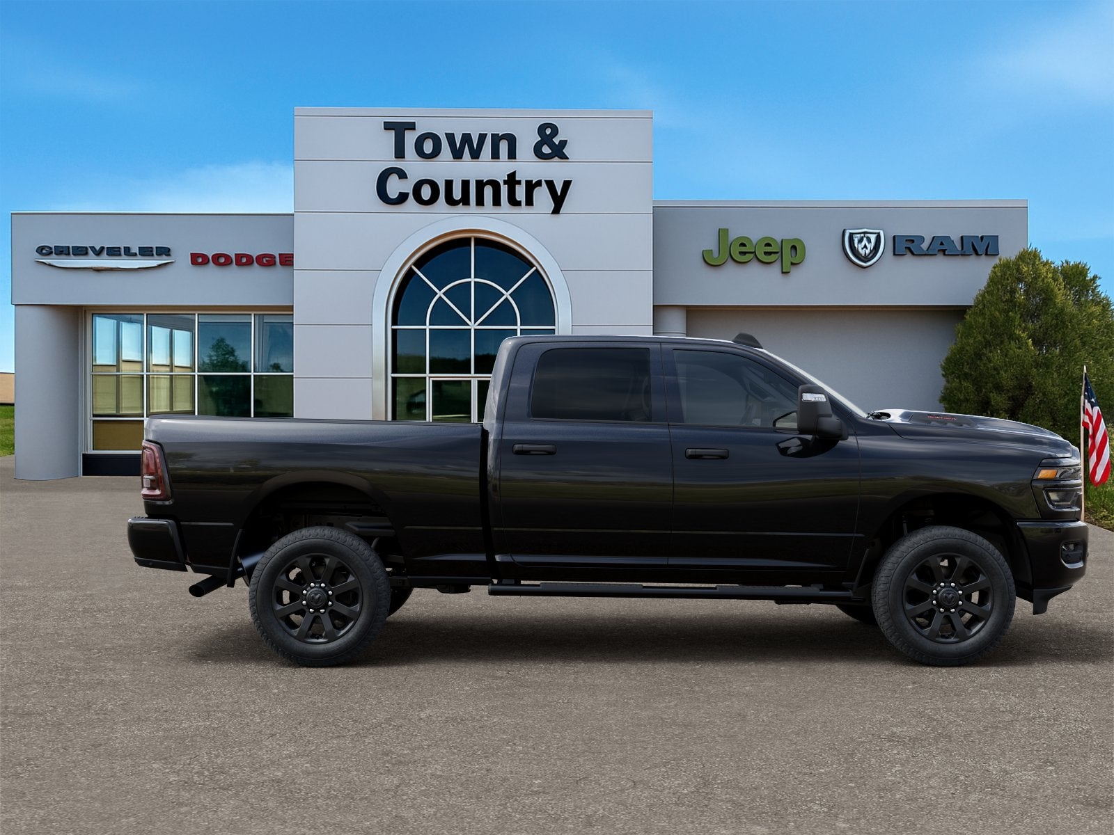 2026 RAM Ram 2500 RAM 2500 BLACK EXPRESS CREW CAB 4X4 6'4' BOX
