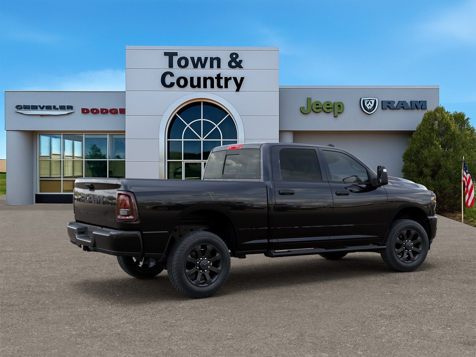 2026 RAM Ram 2500 RAM 2500 BLACK EXPRESS CREW CAB 4X4 6'4' BOX