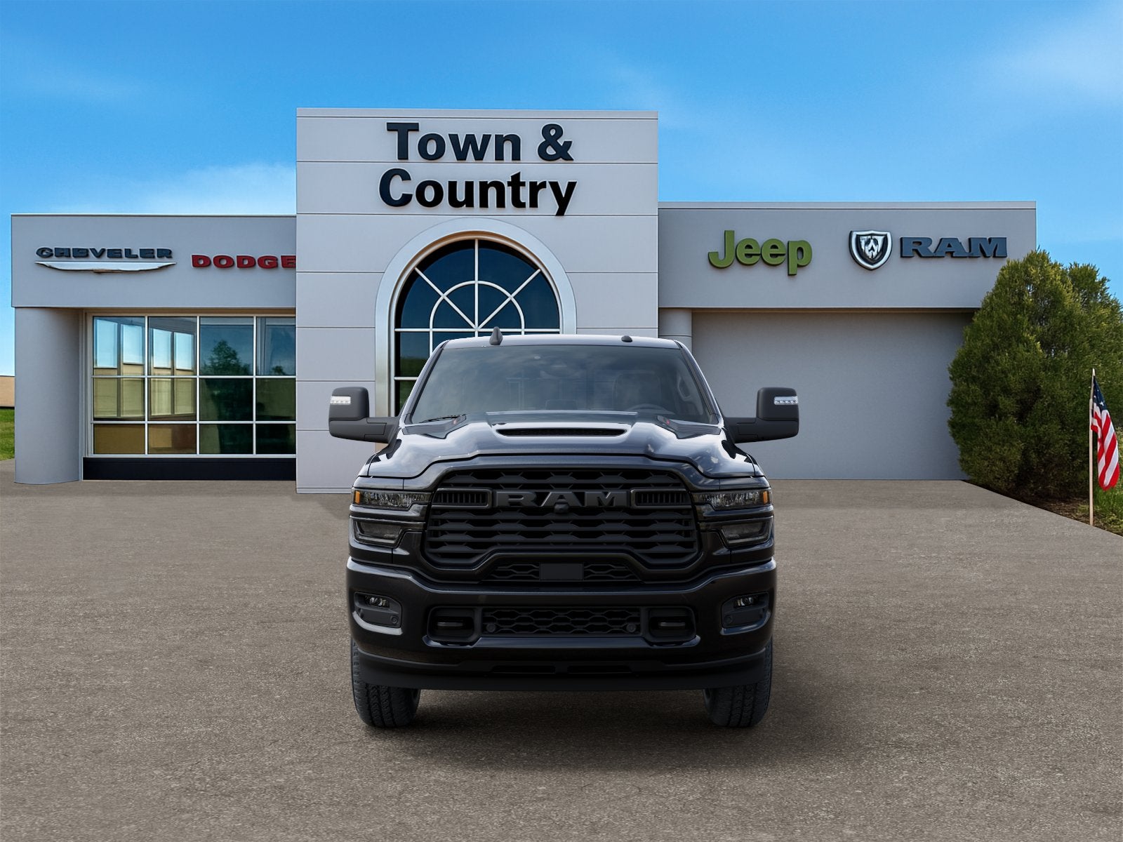 2026 RAM Ram 2500 RAM 2500 BLACK EXPRESS CREW CAB 4X4 6'4' BOX