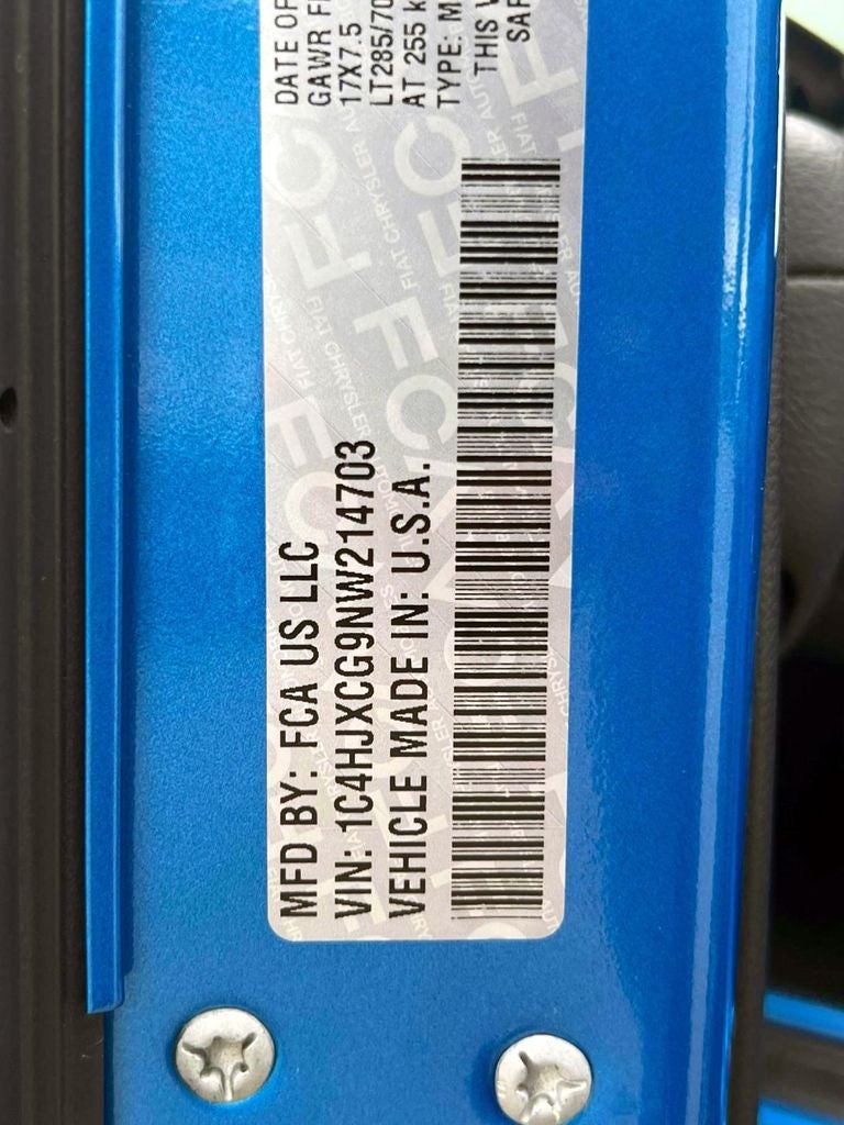 2022 Jeep Wrangler Rubicon 4x4